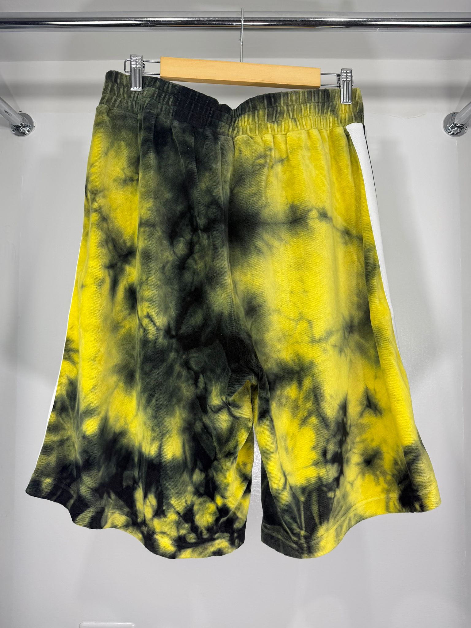 Pantalone corto Palm Angels Size L giallo e nero
