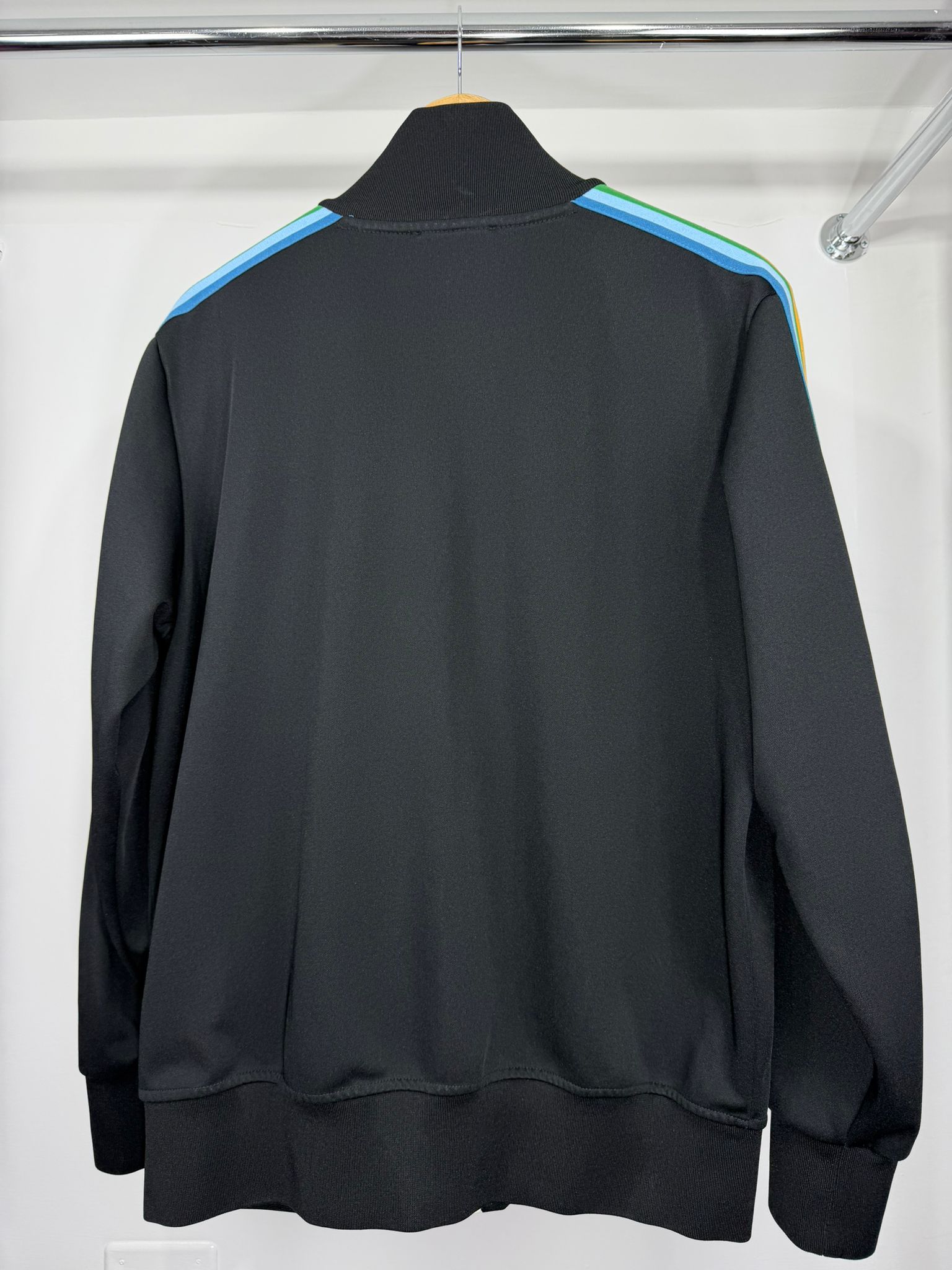 Felpa Palm Angels Size XL nera e multicolore