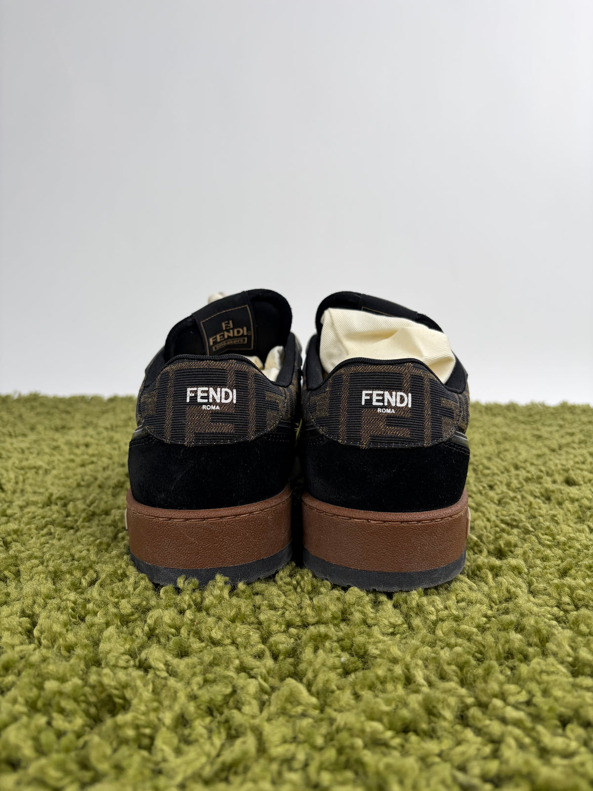 Fendi Match Sneaker Nera 8