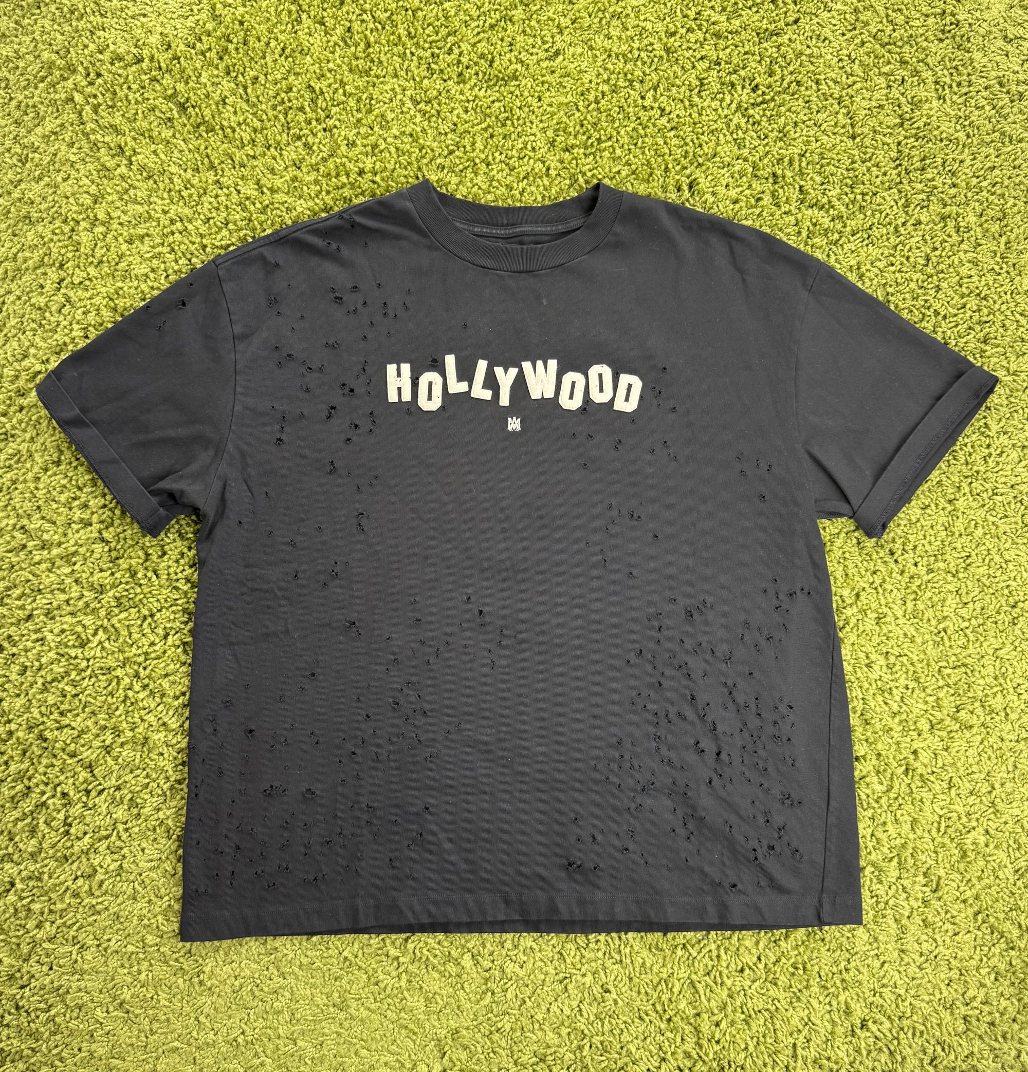 T-Shirt Amiri Hollywood shotgun Nera 52