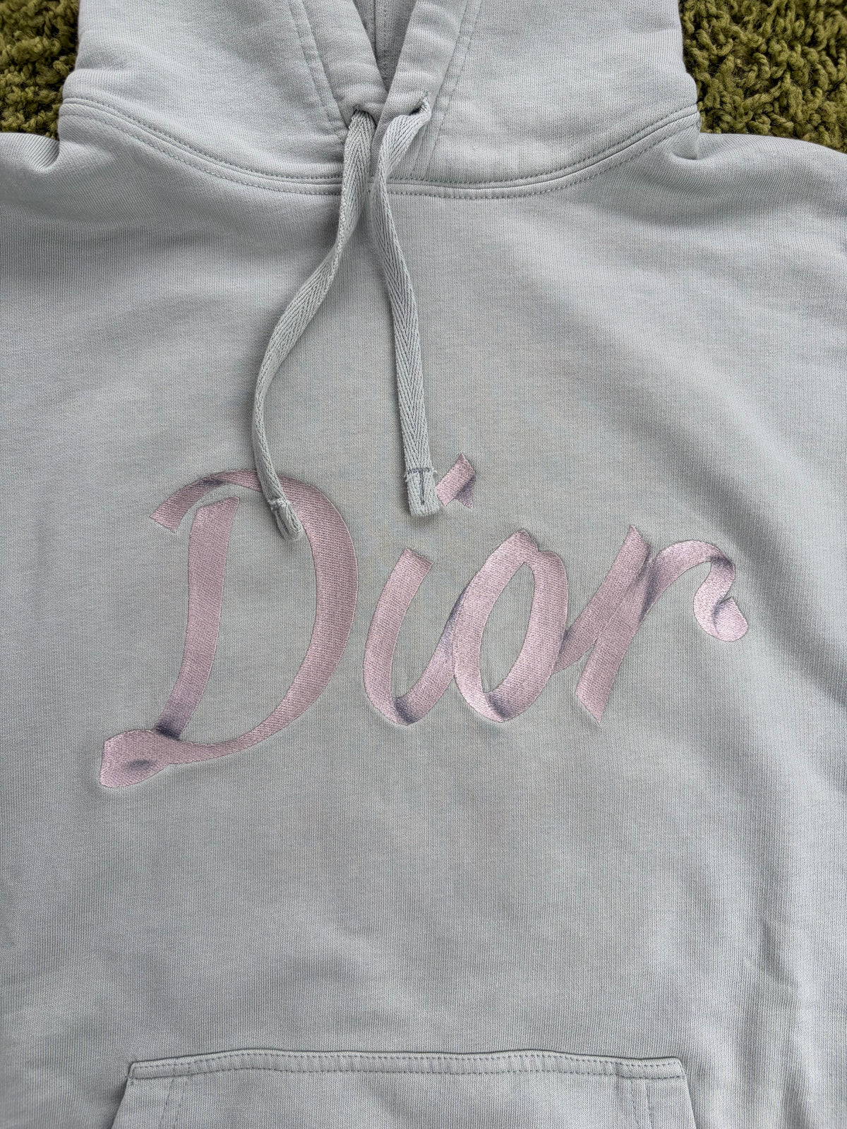Felpa Christian Dior Verde Acqua XS