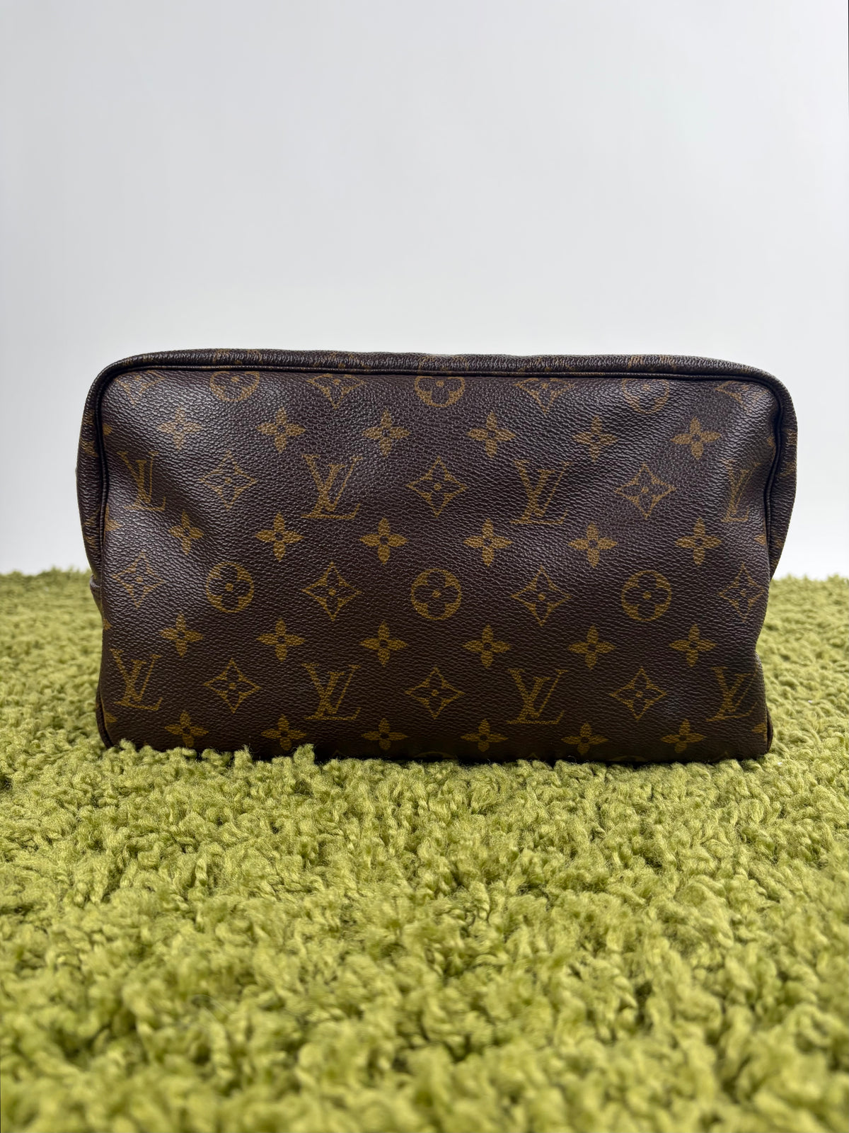 Beauty Case Louis Vuitton Marrone