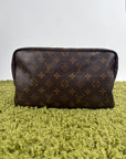 Beauty Case Louis Vuitton Marrone