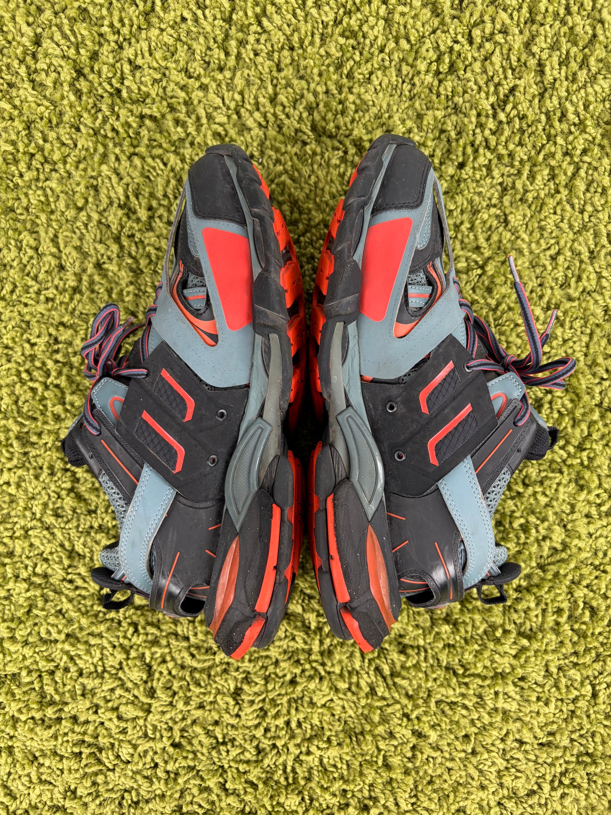 Balenciaga Track Size 42 rosse nere e blu