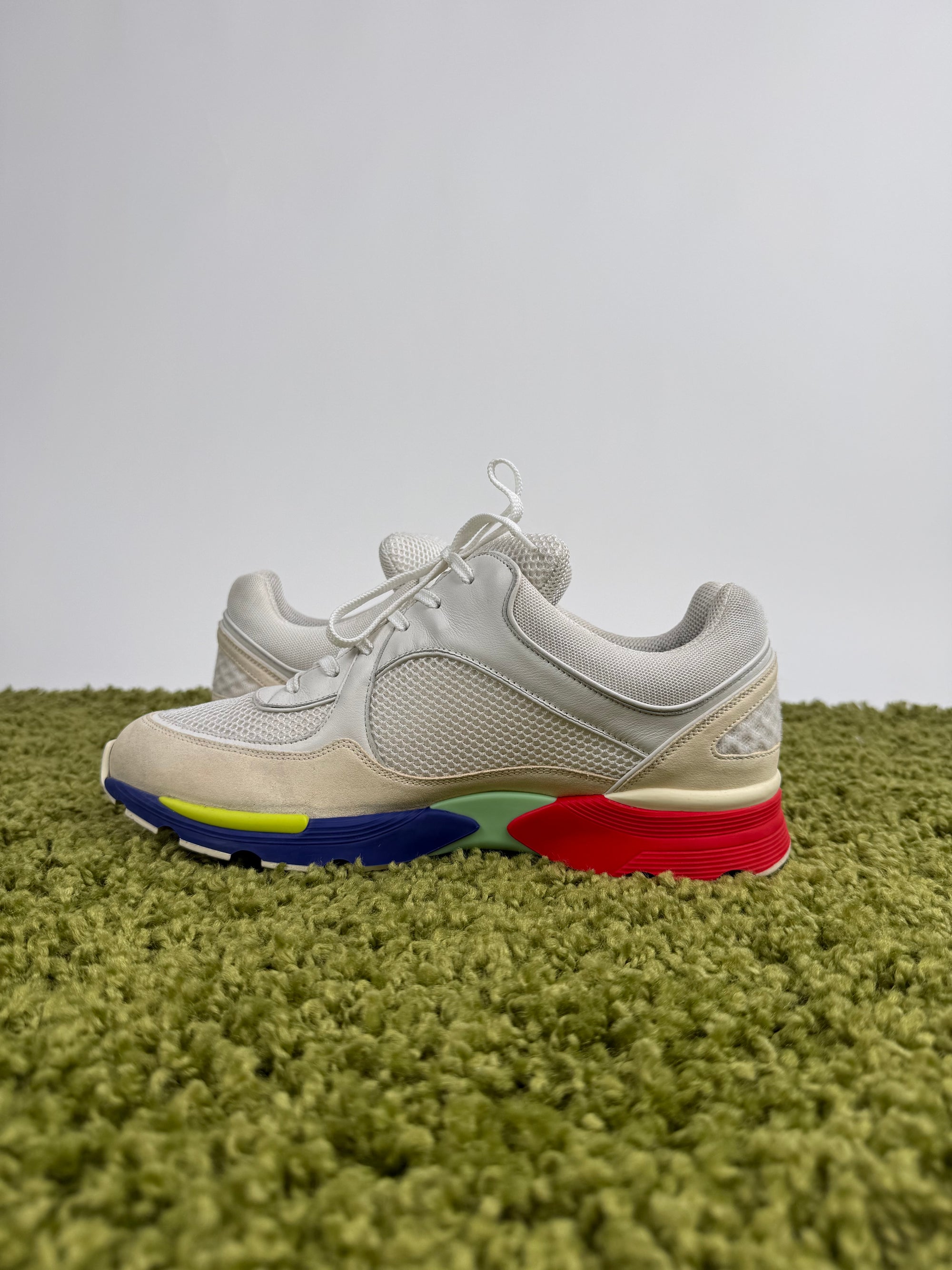 Chanel Low top Trainer Bianche Multicolor 43