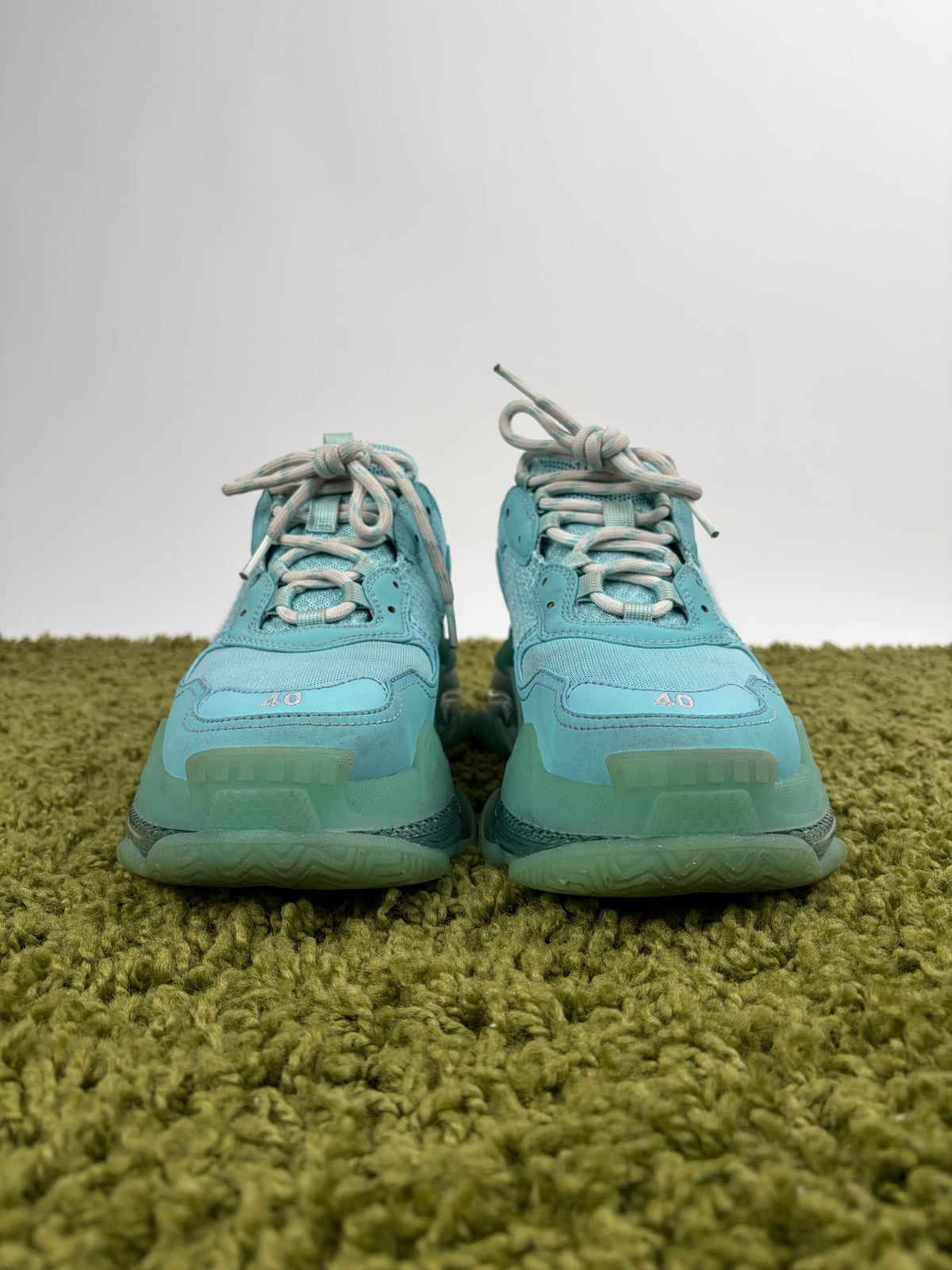 Balenciaga Triple S Turchese 40