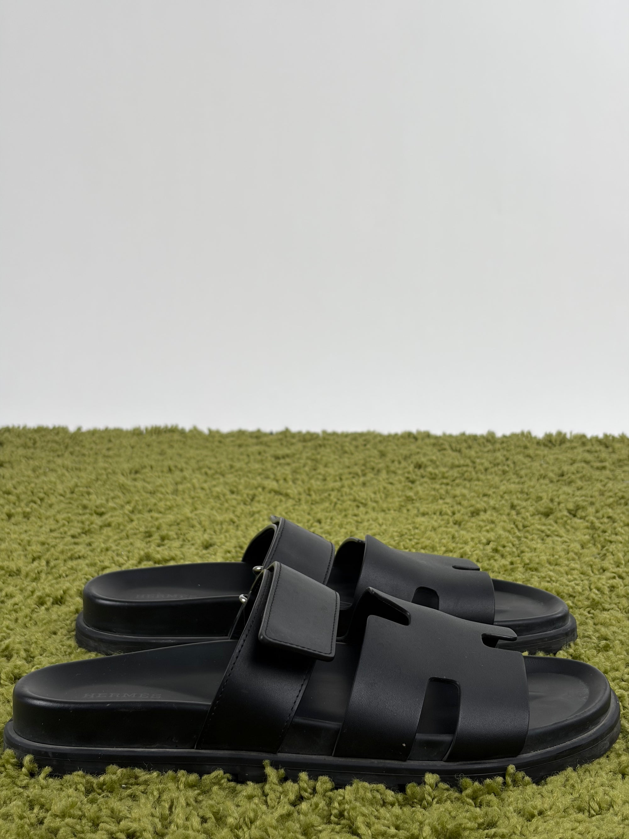 Ciabatte Hermes Size 41 nere