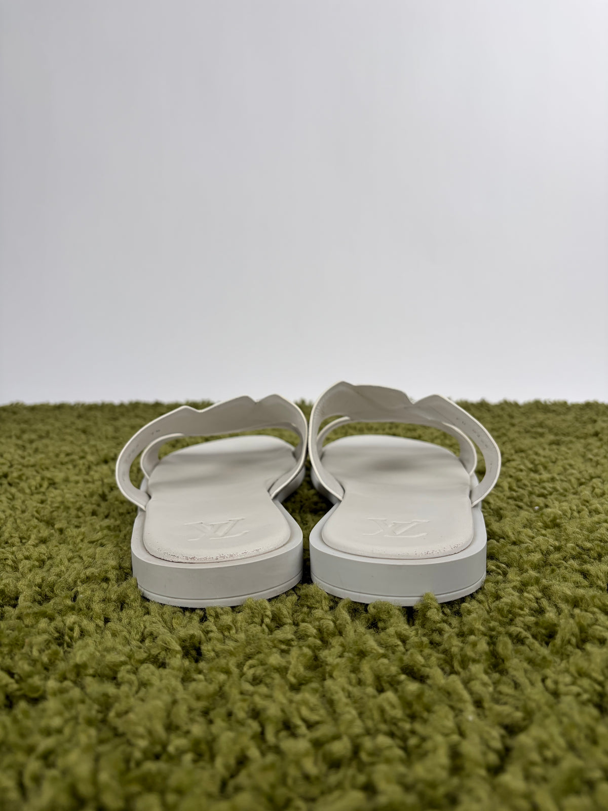 Oasis Mule Louis Vuitton Bianco 7.5