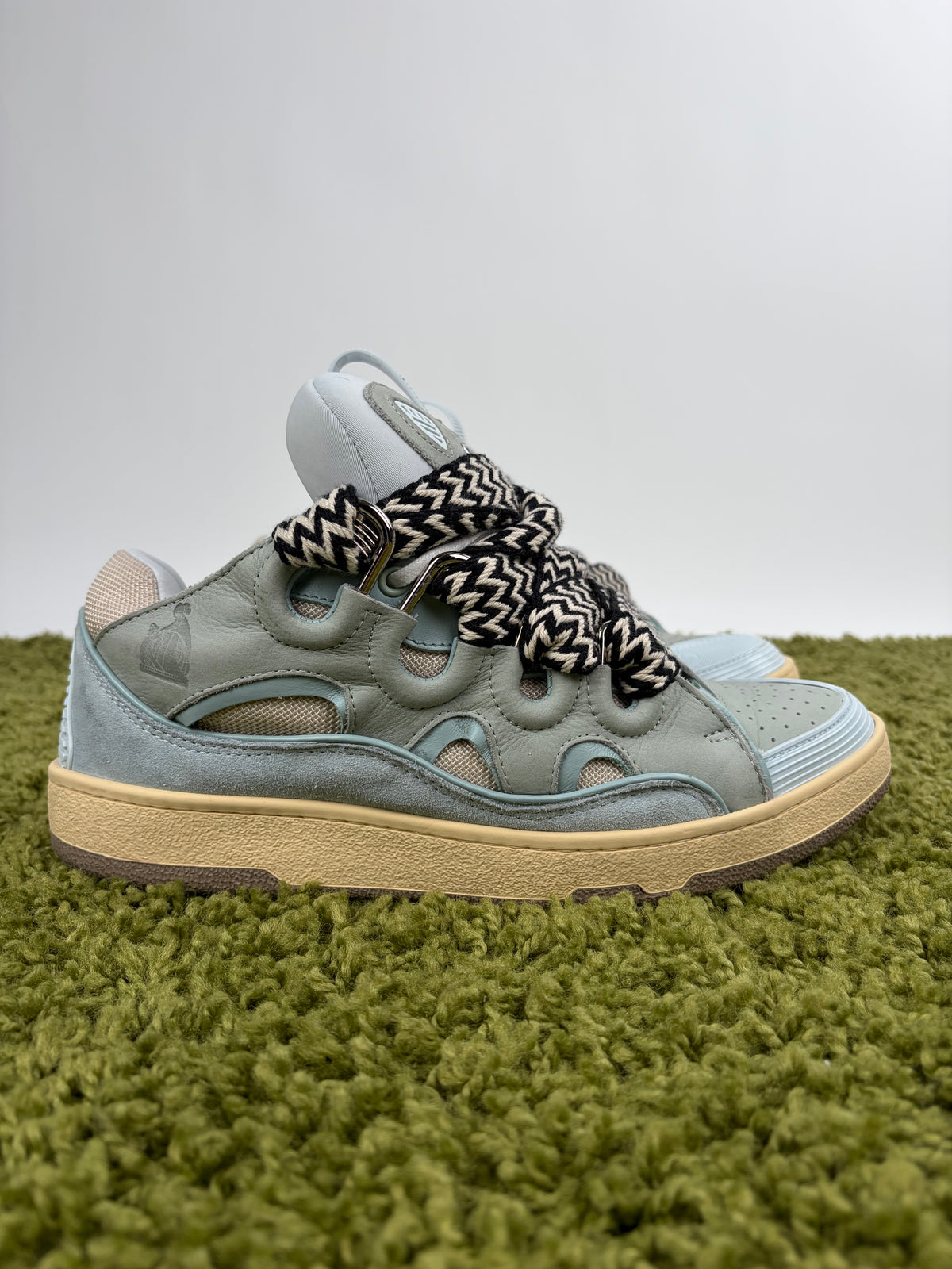 Lanvin Curb Sneaker Azzurra 43