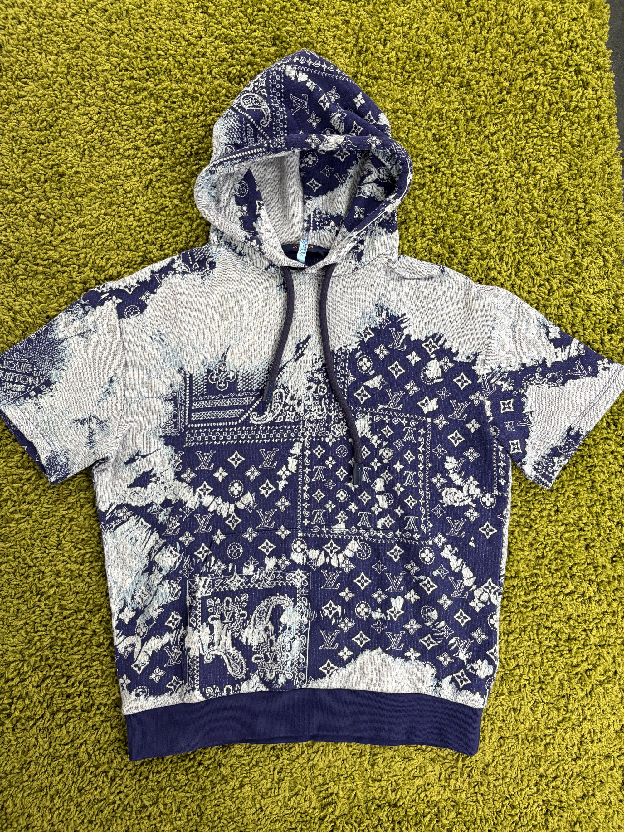 Completo Louis Vuitton Size XL blu e bianco