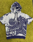 Completo Louis Vuitton Size XL blu e bianco