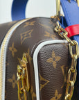 Beauty Case Louis Vuitton X NBA Marrone