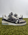 Louis Vuitton Trainer Denim Grigia 7 - Second Hand Di Fiore