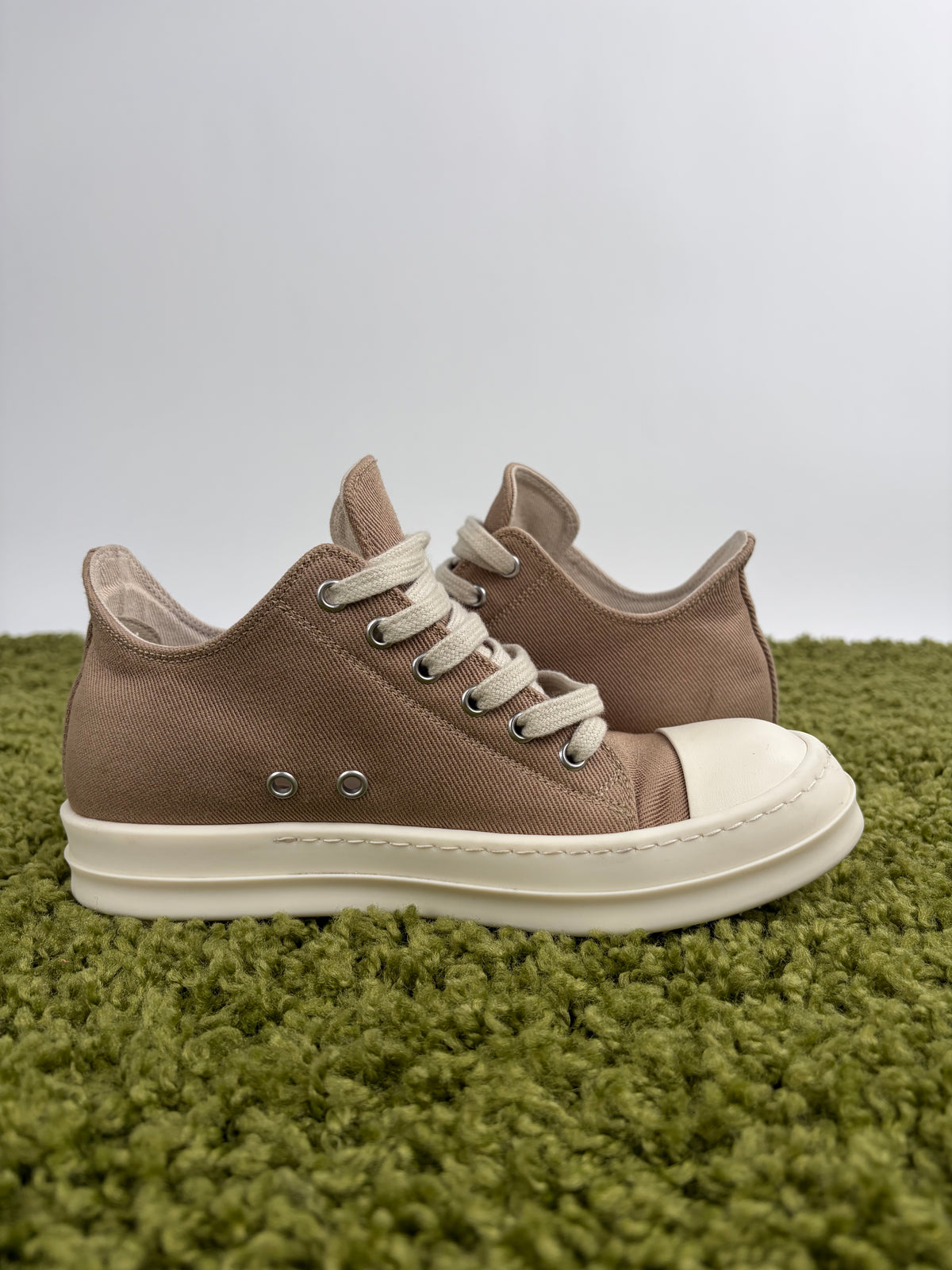 Rick Owens Ramones Low Beige 37