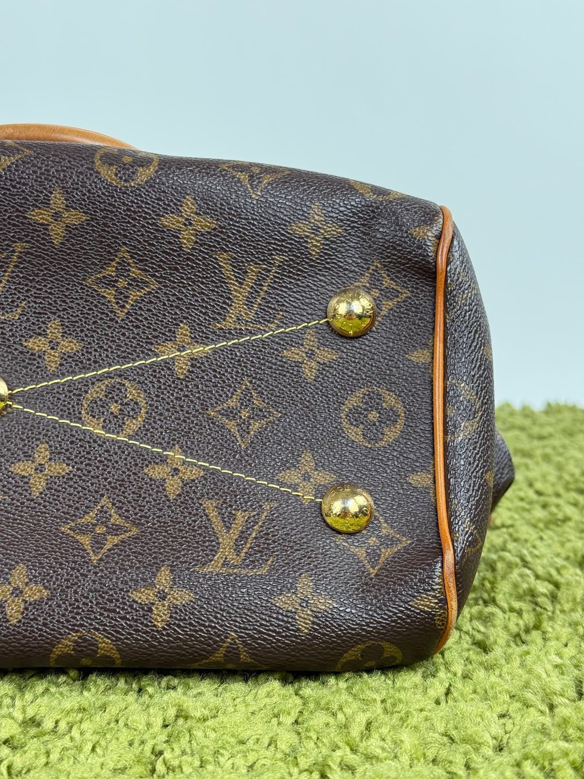 Borsa Louis Vuitton Tivoli in tela Monogram Marrone