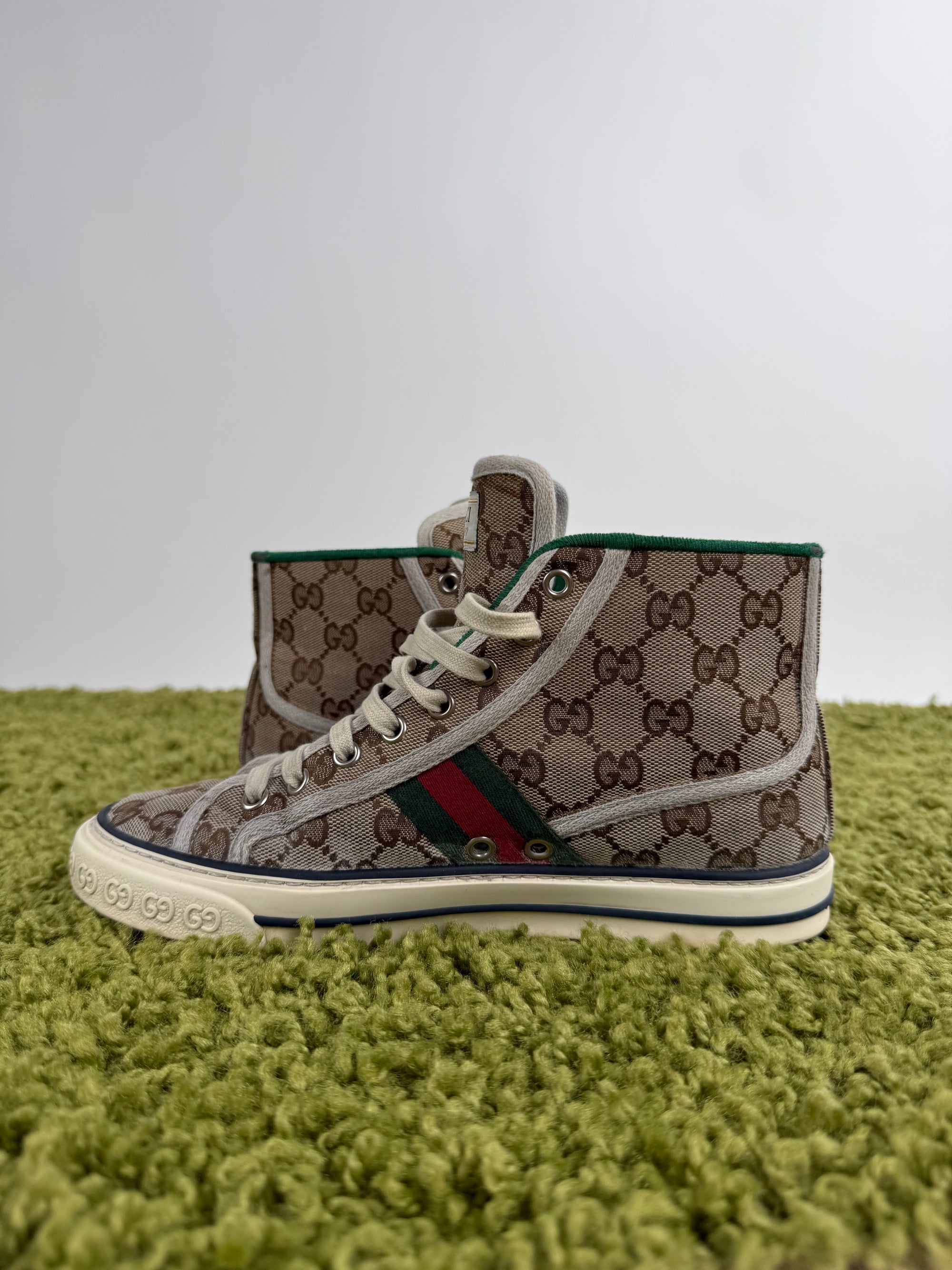 Gucci Tennis High Beige 37