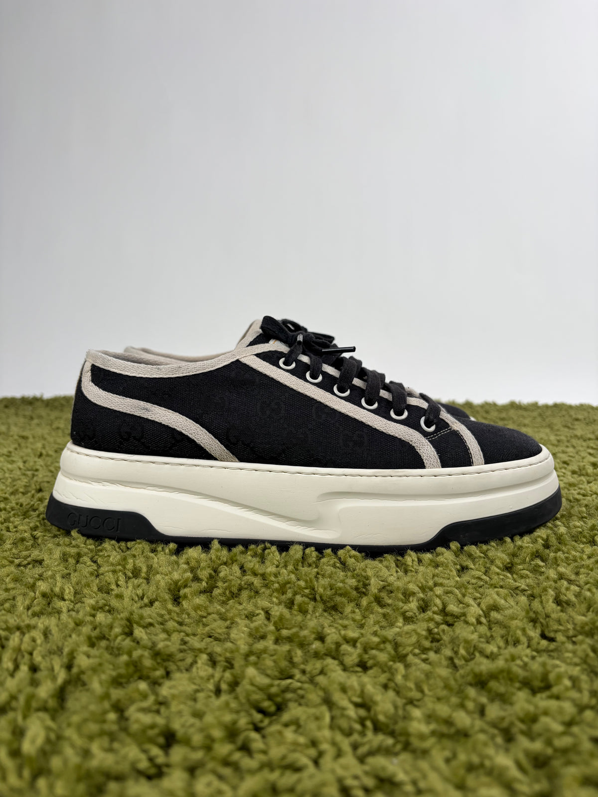 Gucci Tennis Platform Nero 8+