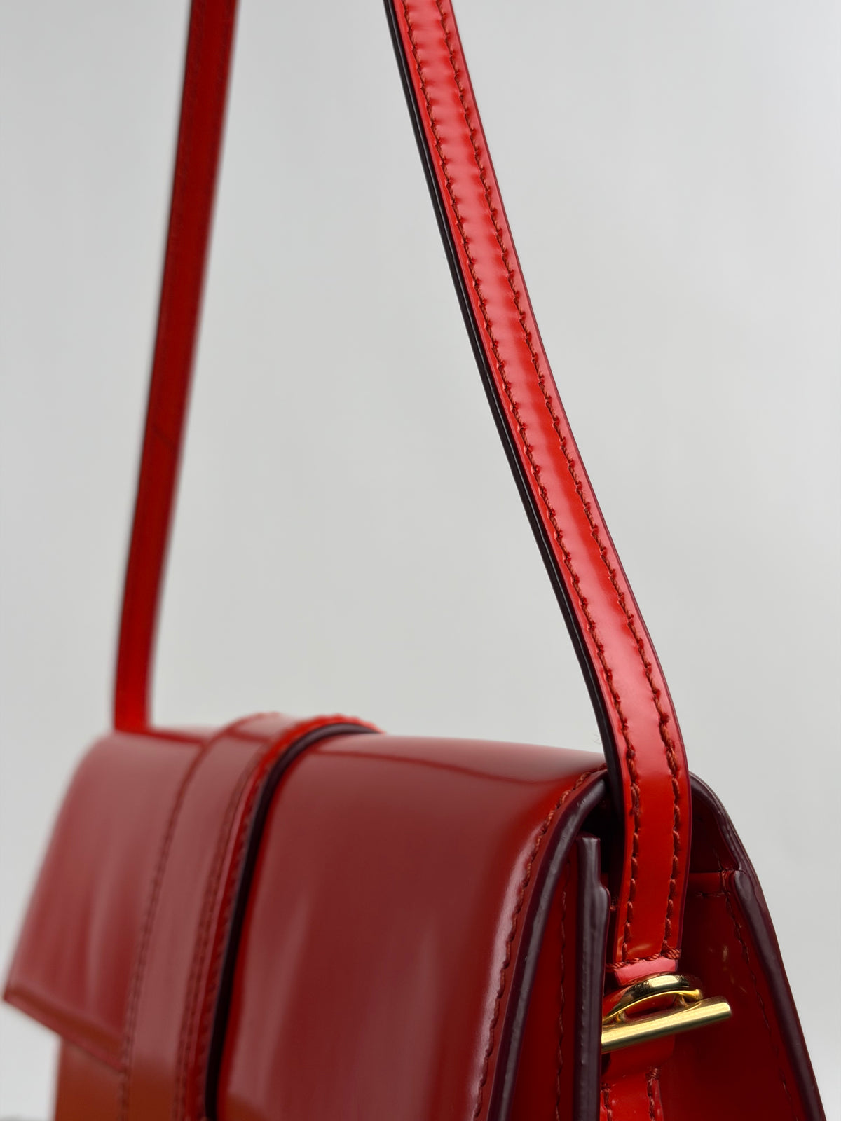 Borsa Jacquemus Le Bambino Long Rossa