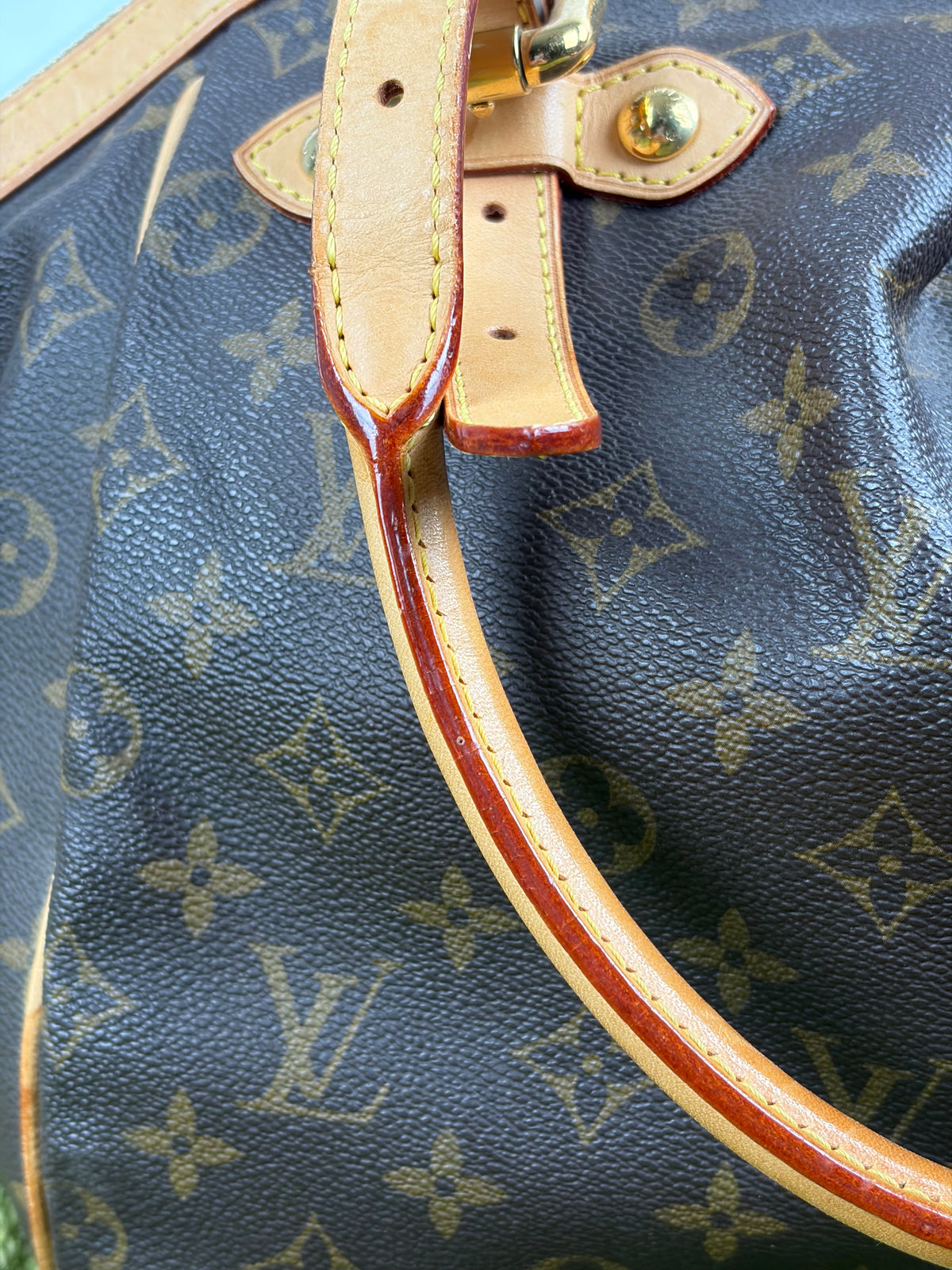 Borsa Louis Vuitton Tivoli PM Marrone