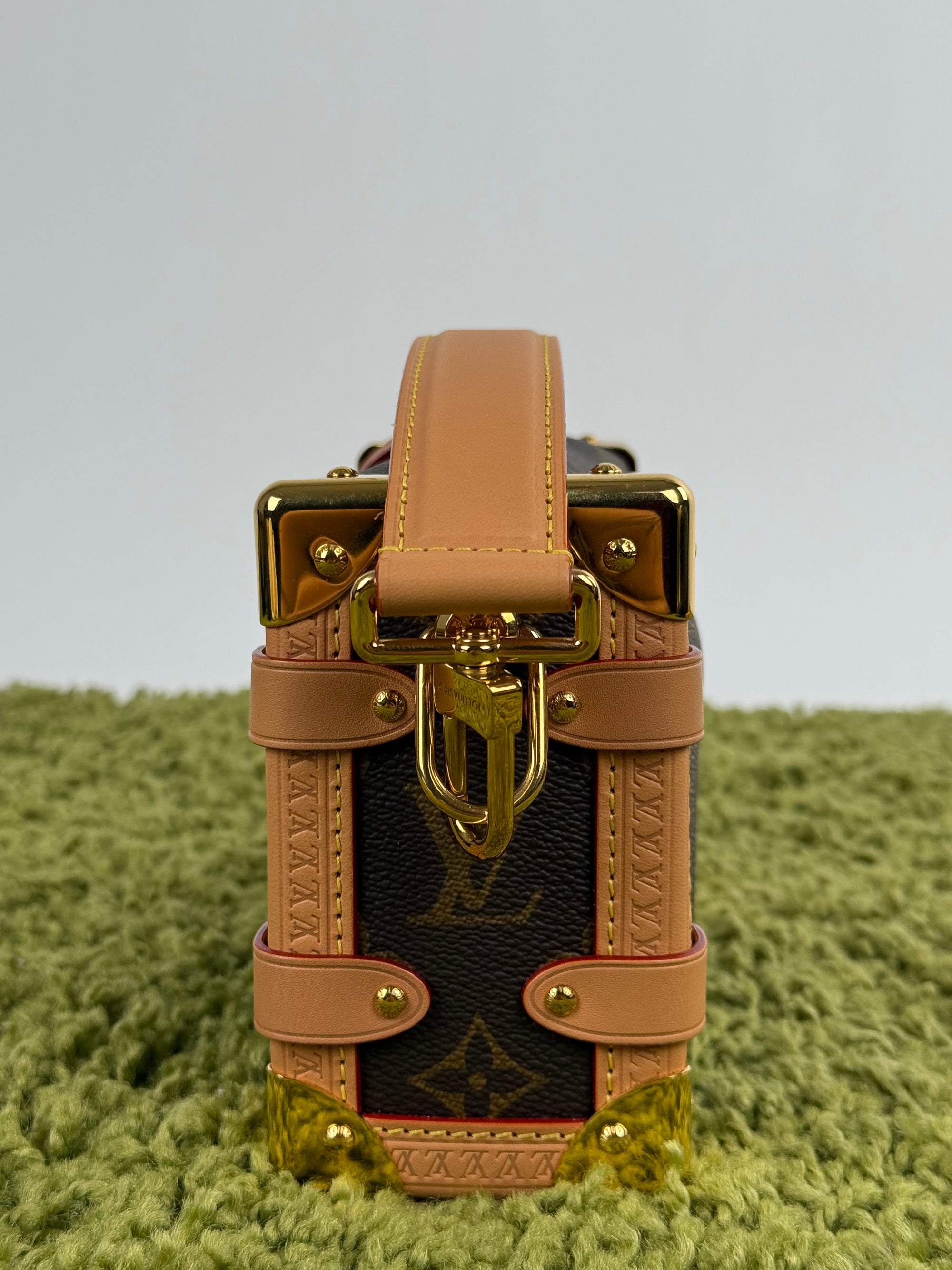 Borsa Side Trunk Louis Vuitton Marrone