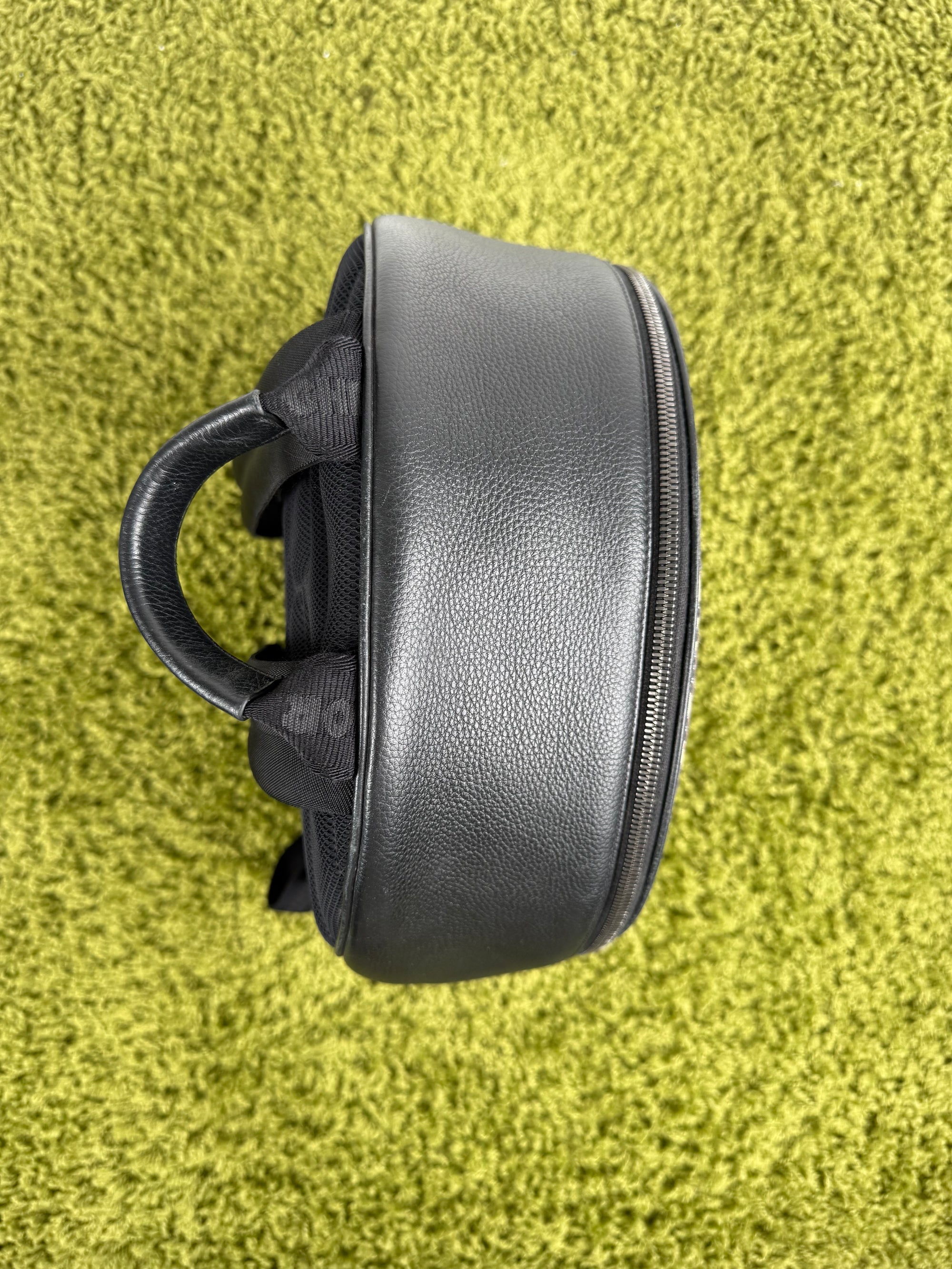Zaino Dior Saddle In Jacquard e pelle di Vitello Grigio