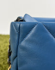 Borsa Chanel 19 Trapuntata in Pelle Azzurra