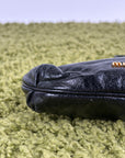 Borsa Miu Miu Pour Accessories Vitello Shine Sac Nera