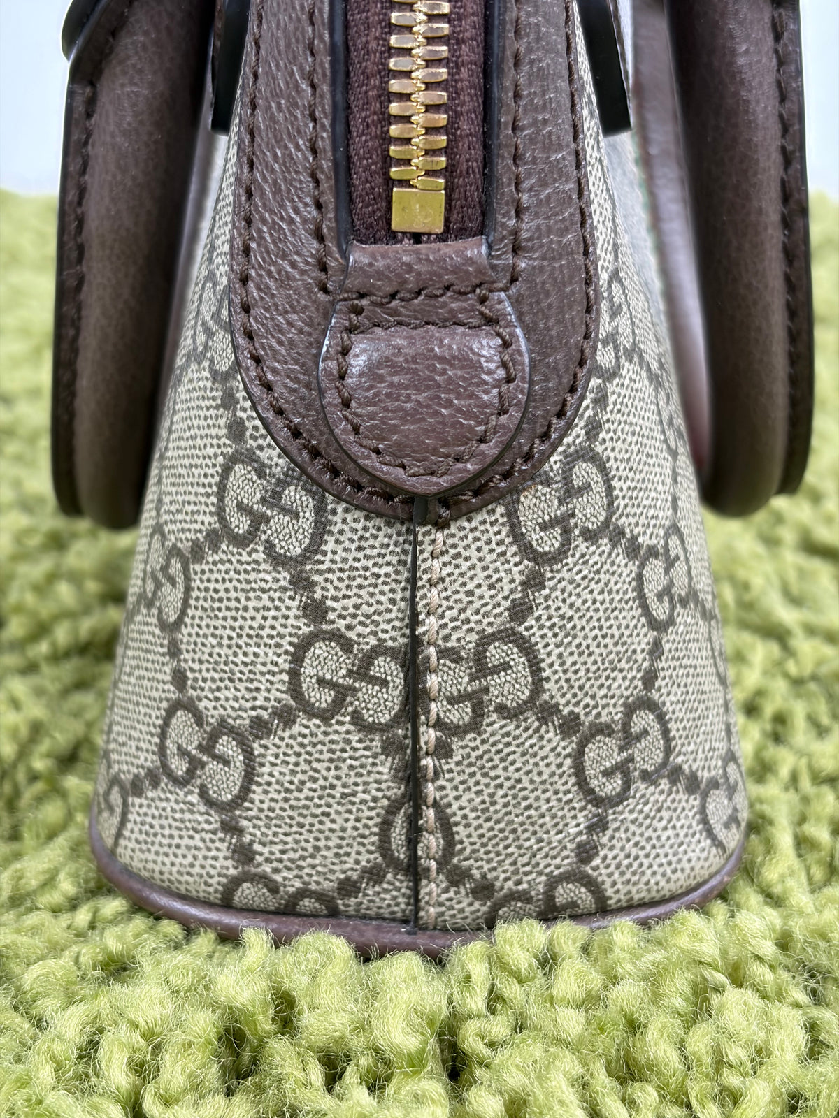 Mini Borsa a Mano Ophidia Gucci Beige