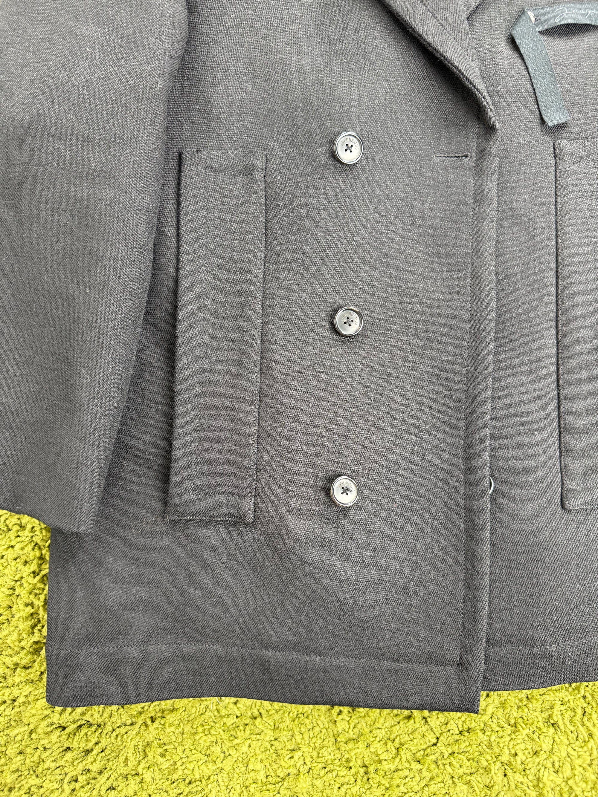 Cappotto Le caban Merria Jacquemus Nero 48