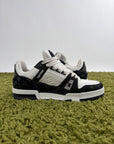 Louis Vuitton Trainer in Denim Nera  8.5