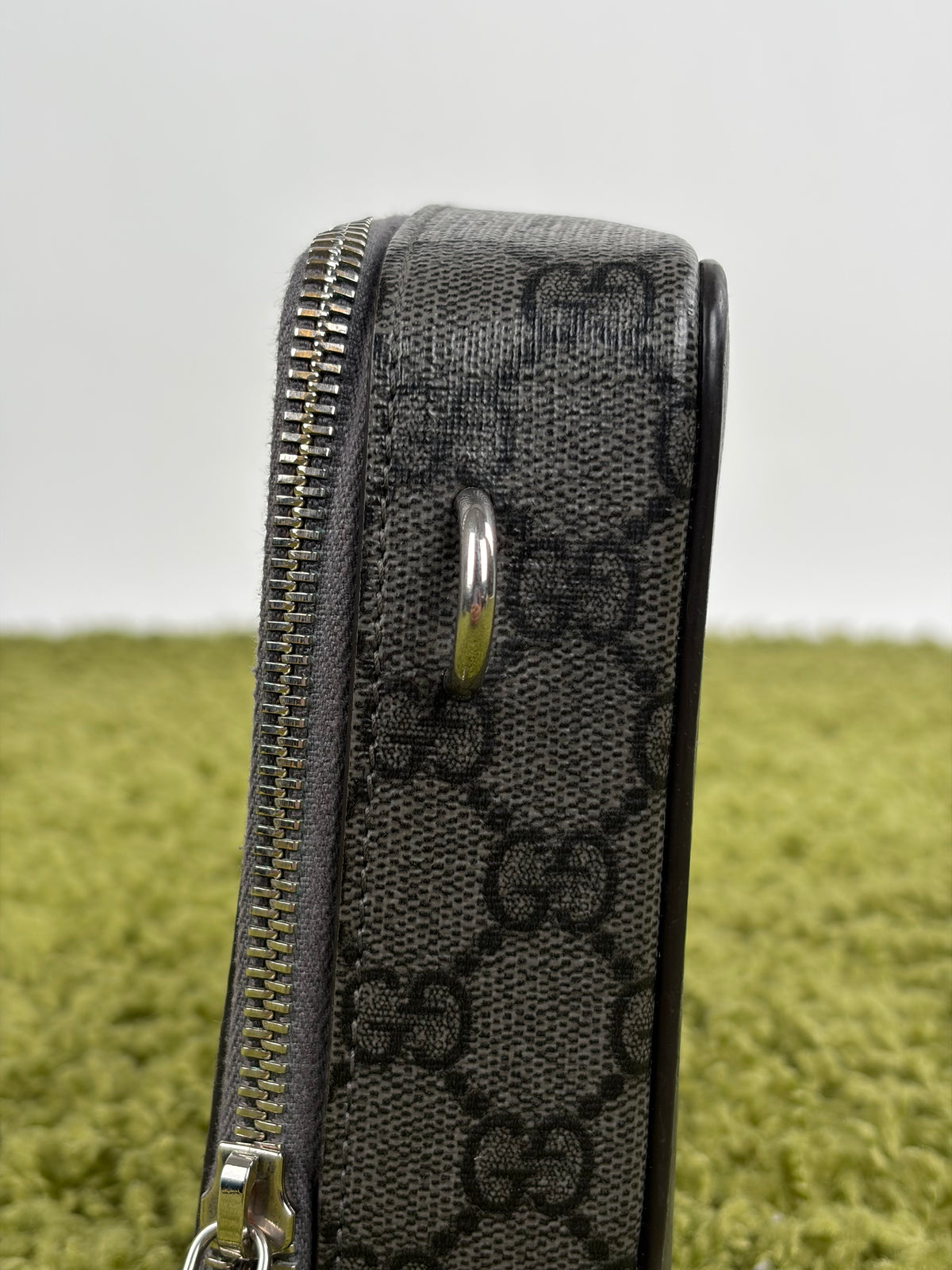 Borsa Gucci Ophidia in Tela GG Verde con tracolla rimovibile