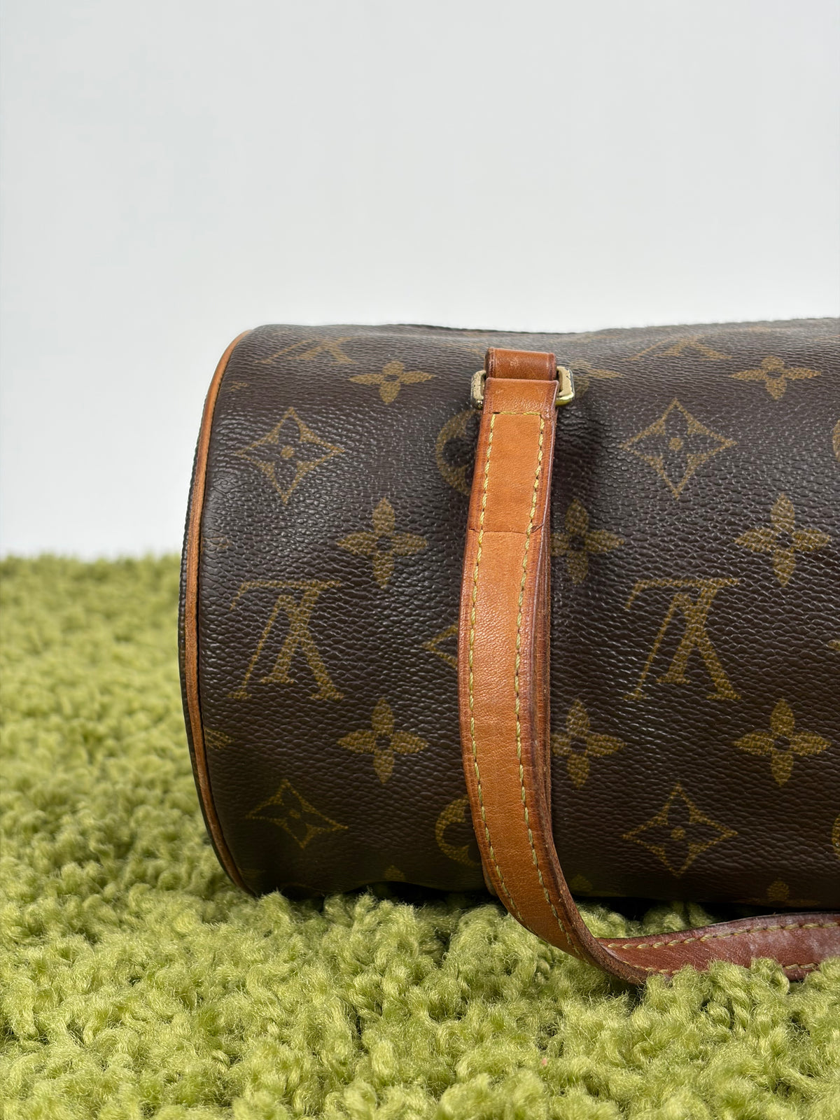Borsa Louis Vuitton Papillon Marrone