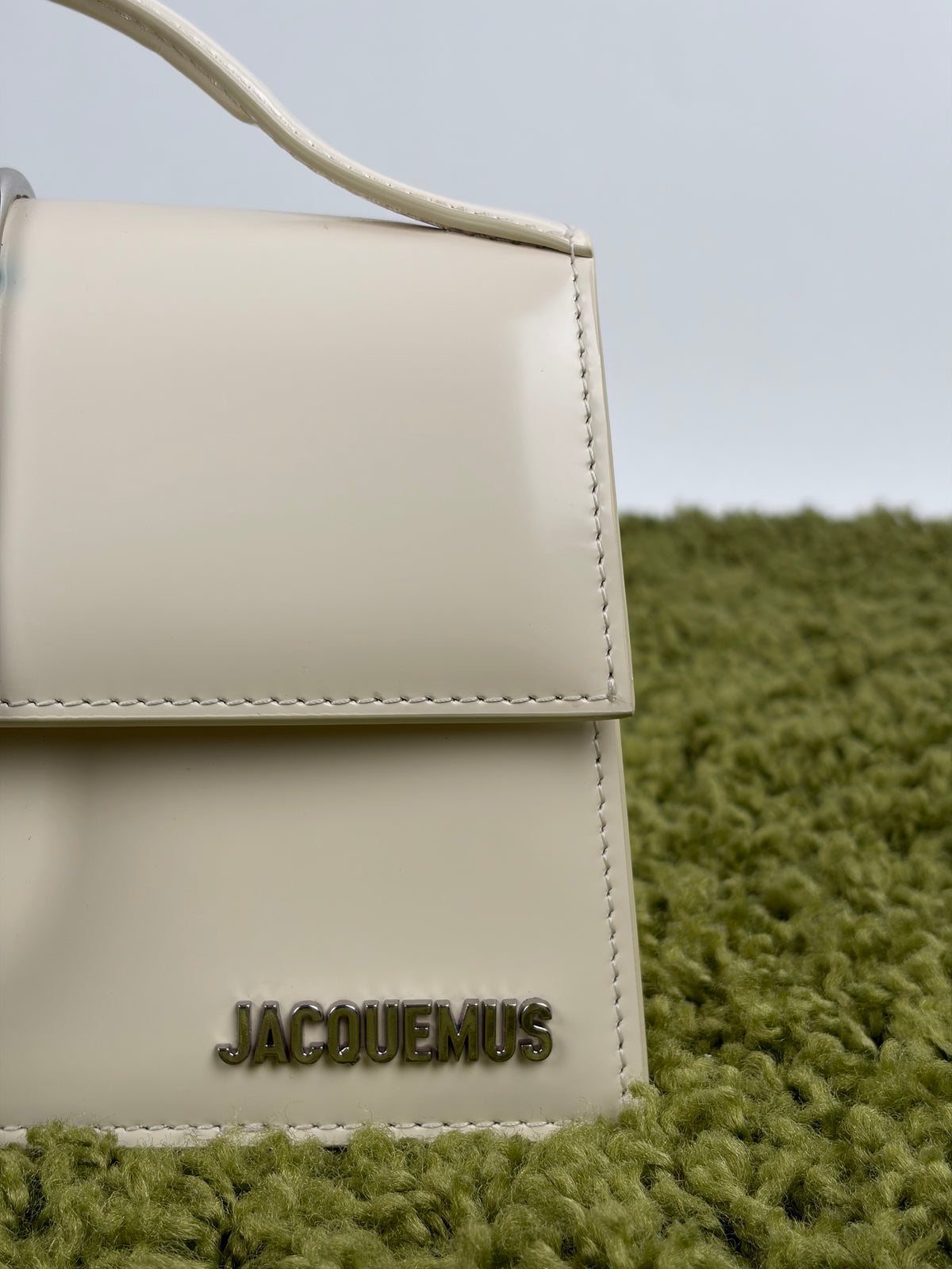 Borsa Jacquemus La Grande Bambino Avorio