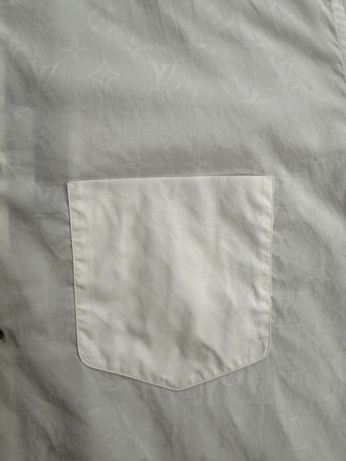 Camicia Louis Vuitton Monogram Bianca 42 - Second Hand Di Fiore