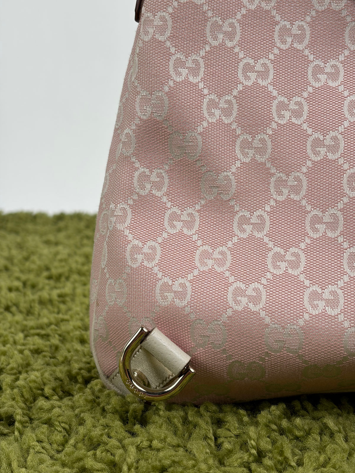 Borsa Gucci Abbey D-Ring Hobo Rosa
