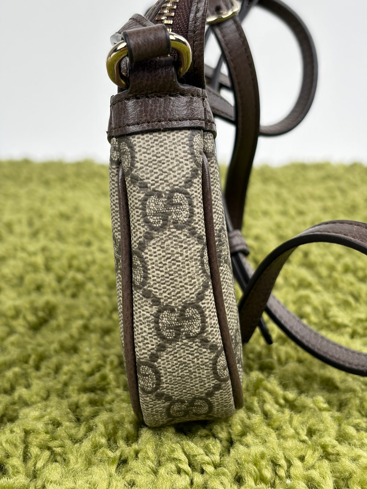 Borsa a spalla Ophidia Gucci Beige