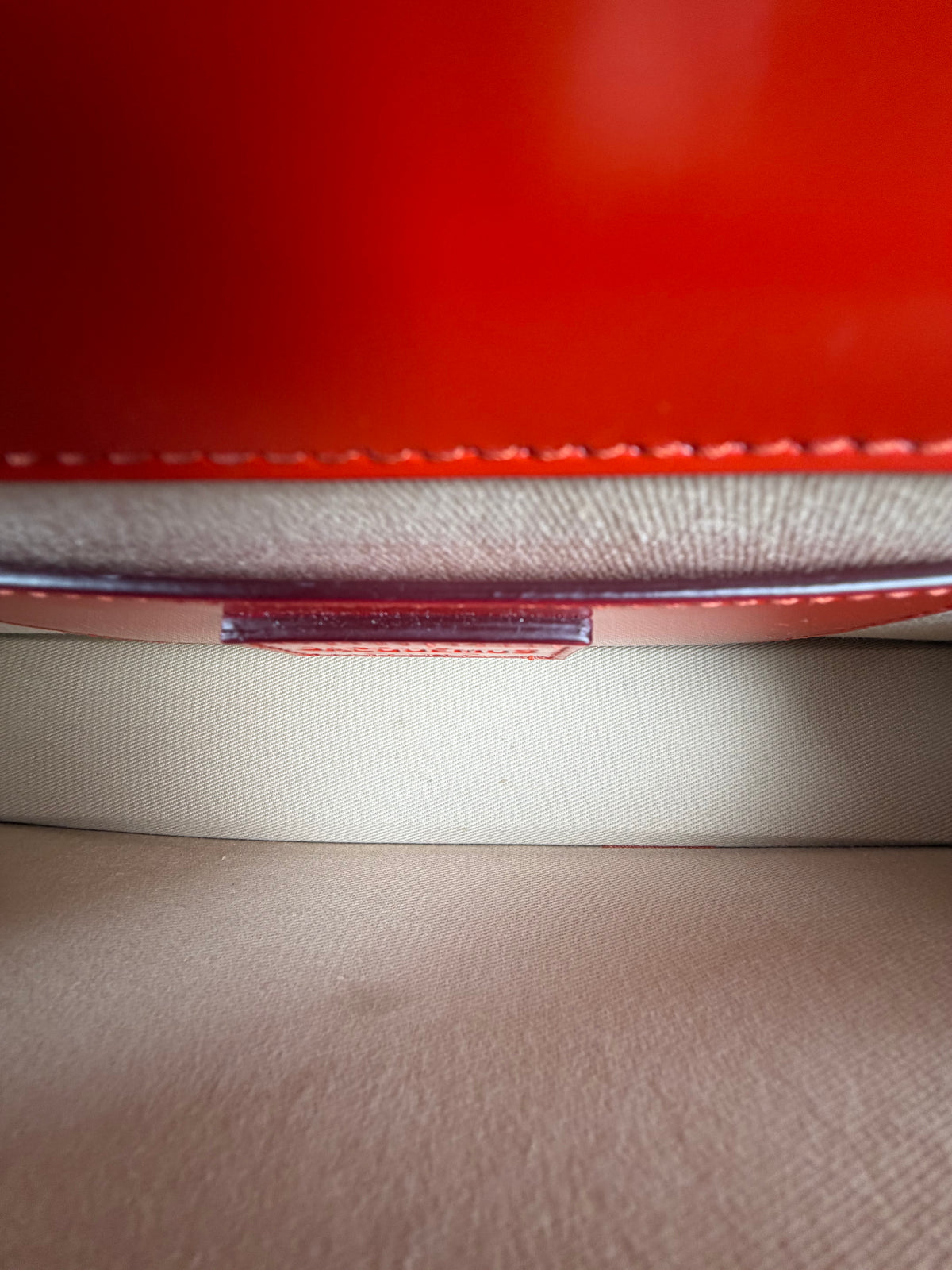 Borsa Jacquemus Le Bambino Long Rossa