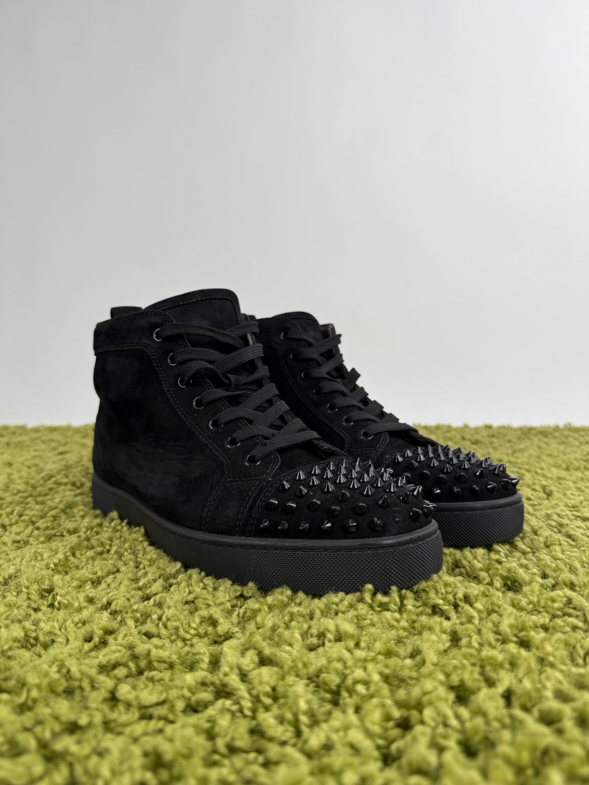 Christian Louboutin Spikes Nera 41.5 - Second Hand Di Fiore
