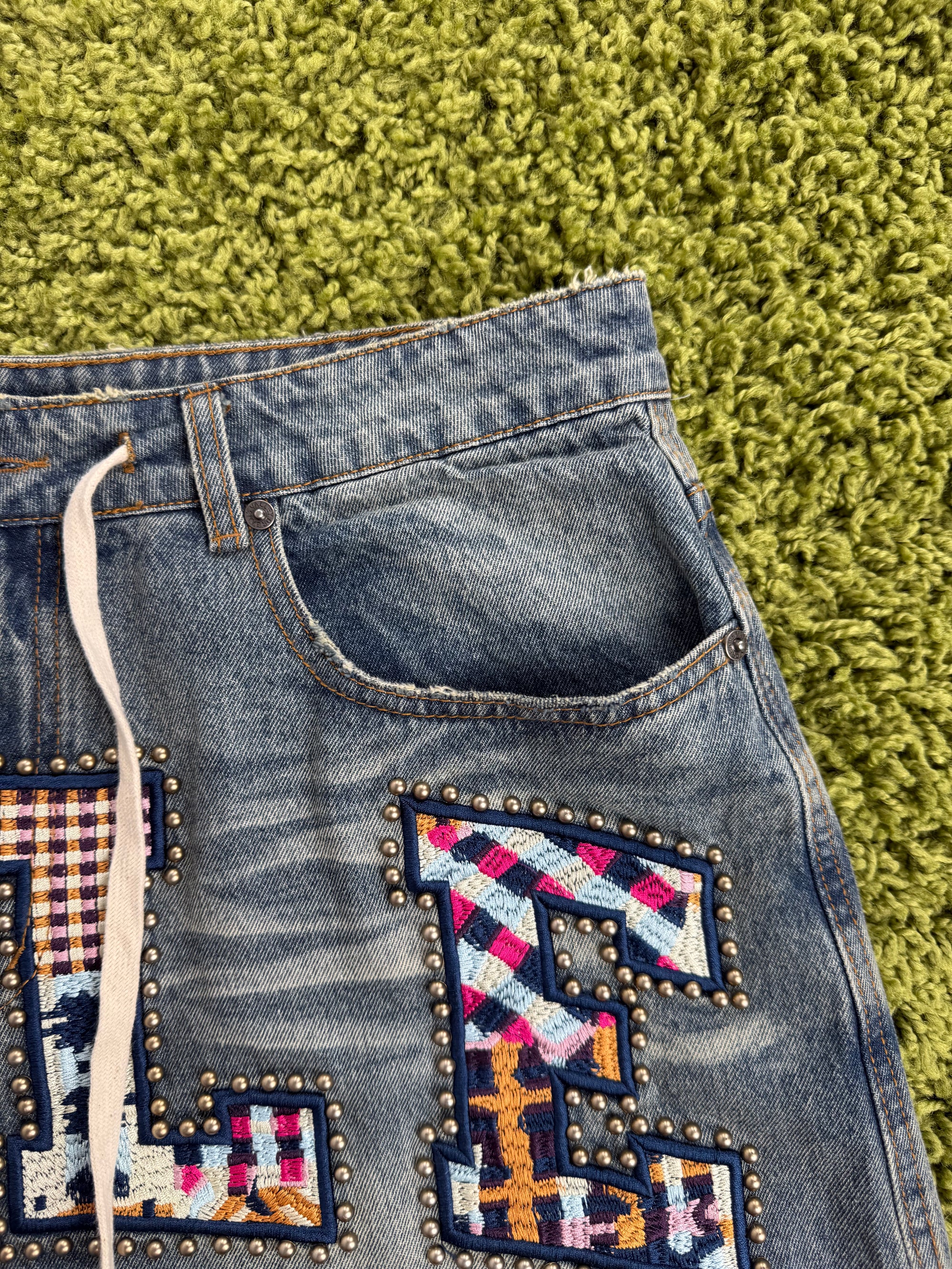 Pantaloncino “Whats The Jorts” Vale Forever Valley Dreams In denim Multicolor 32
