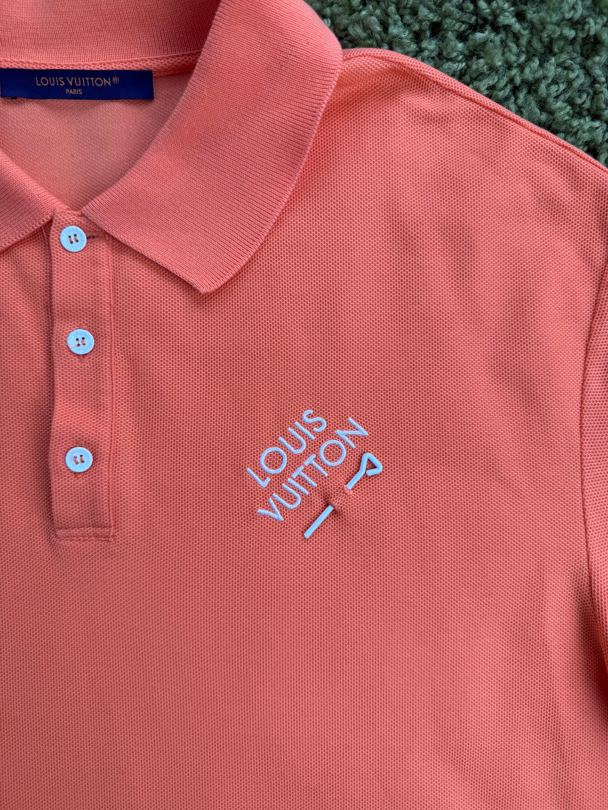 Polo Louis Vuitton Arancione con Spilla M