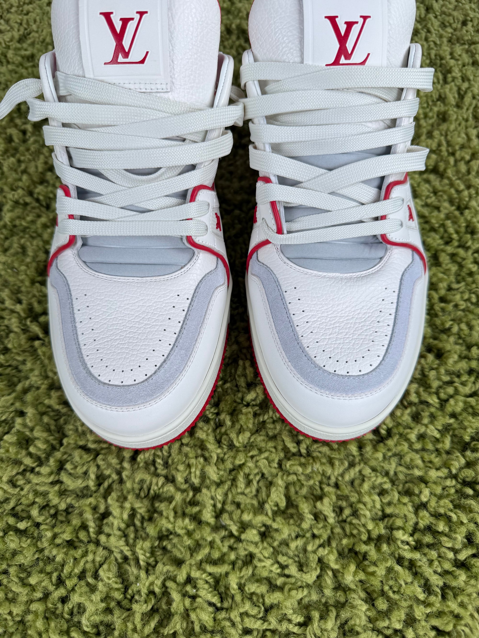 Louis Vuitton Trainer Bianca Rossa 7