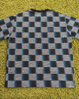 T-Shirt Louis Vuitton Damier Rush Blu Multicolor M