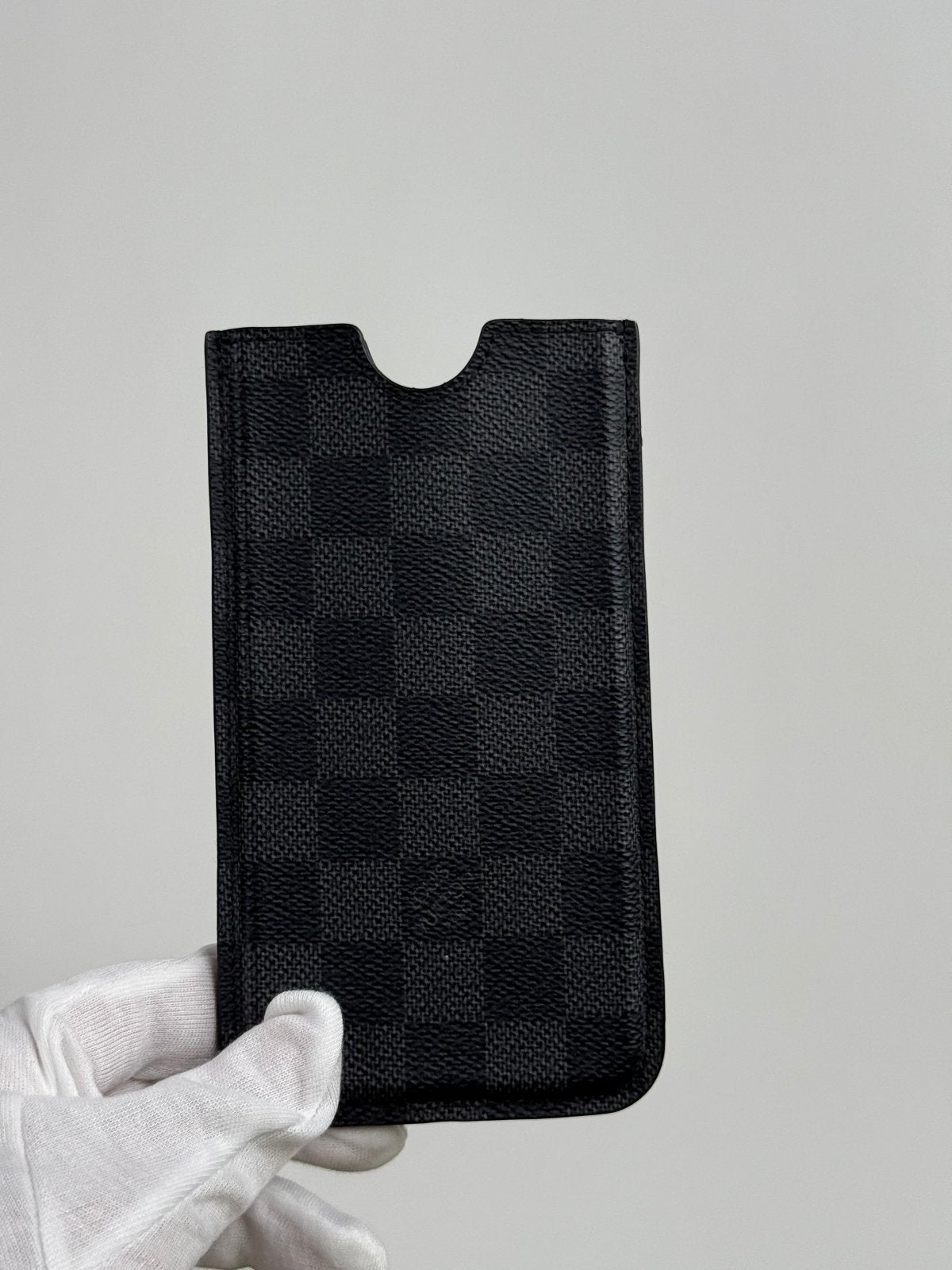 Porta Cellulare Louis Vuitton Damier Nero - Second Hand Di Fiore