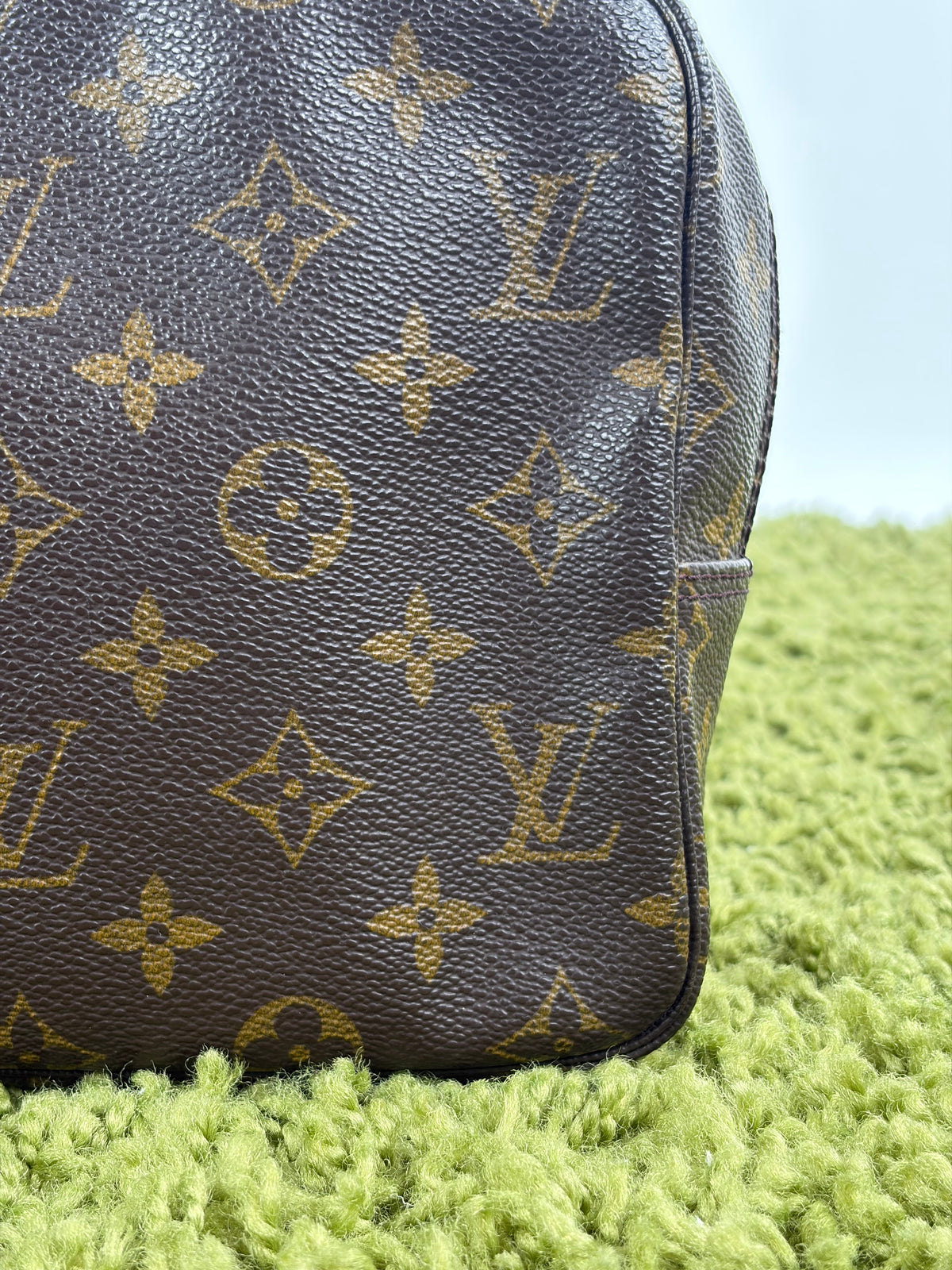 Beauty Case Louis Vuitton Marrone