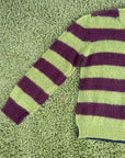 Maglione a Righe Marni Verde Nero 48