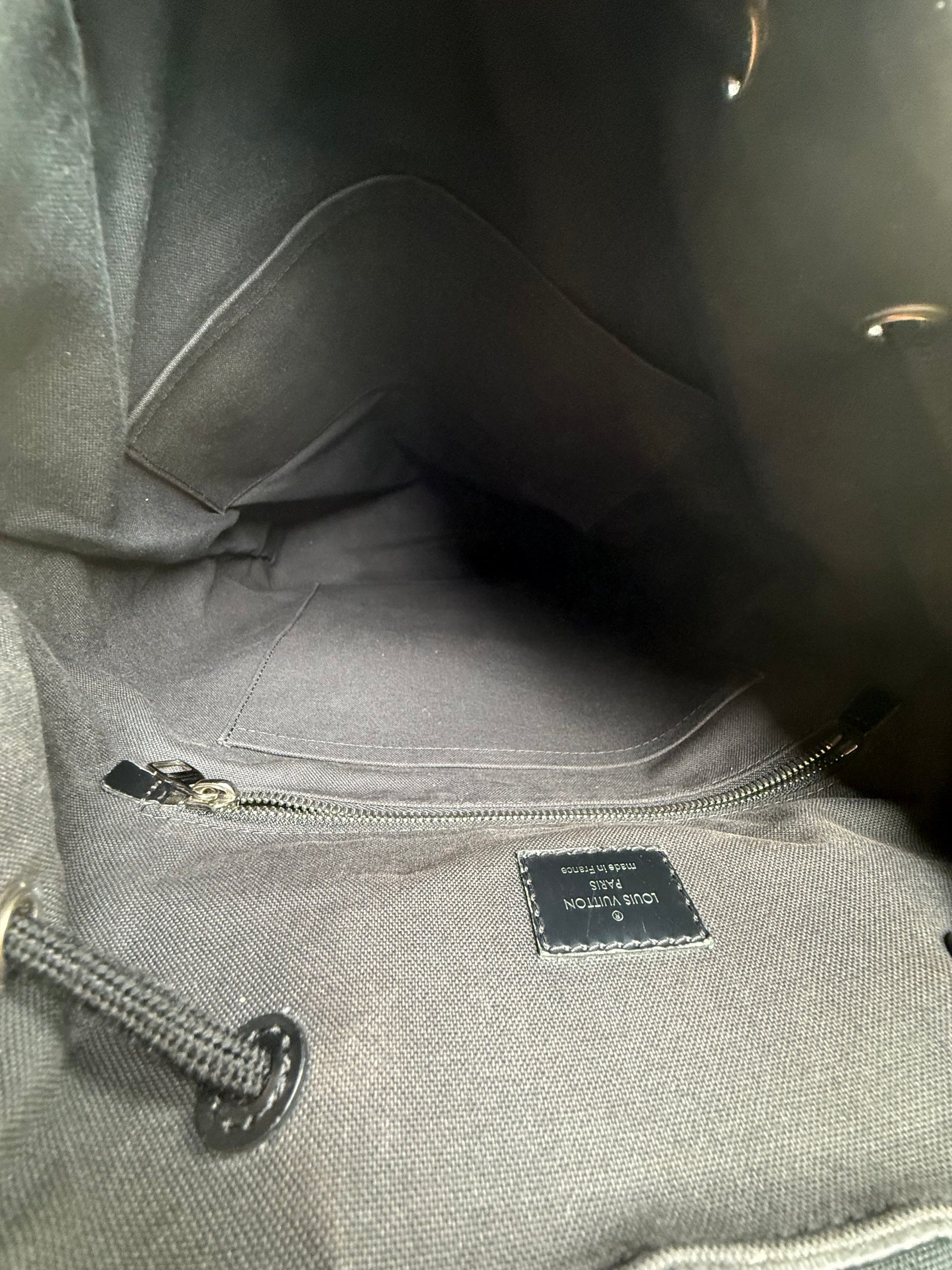 Zaino Christopher Louis Vuitton Nero
