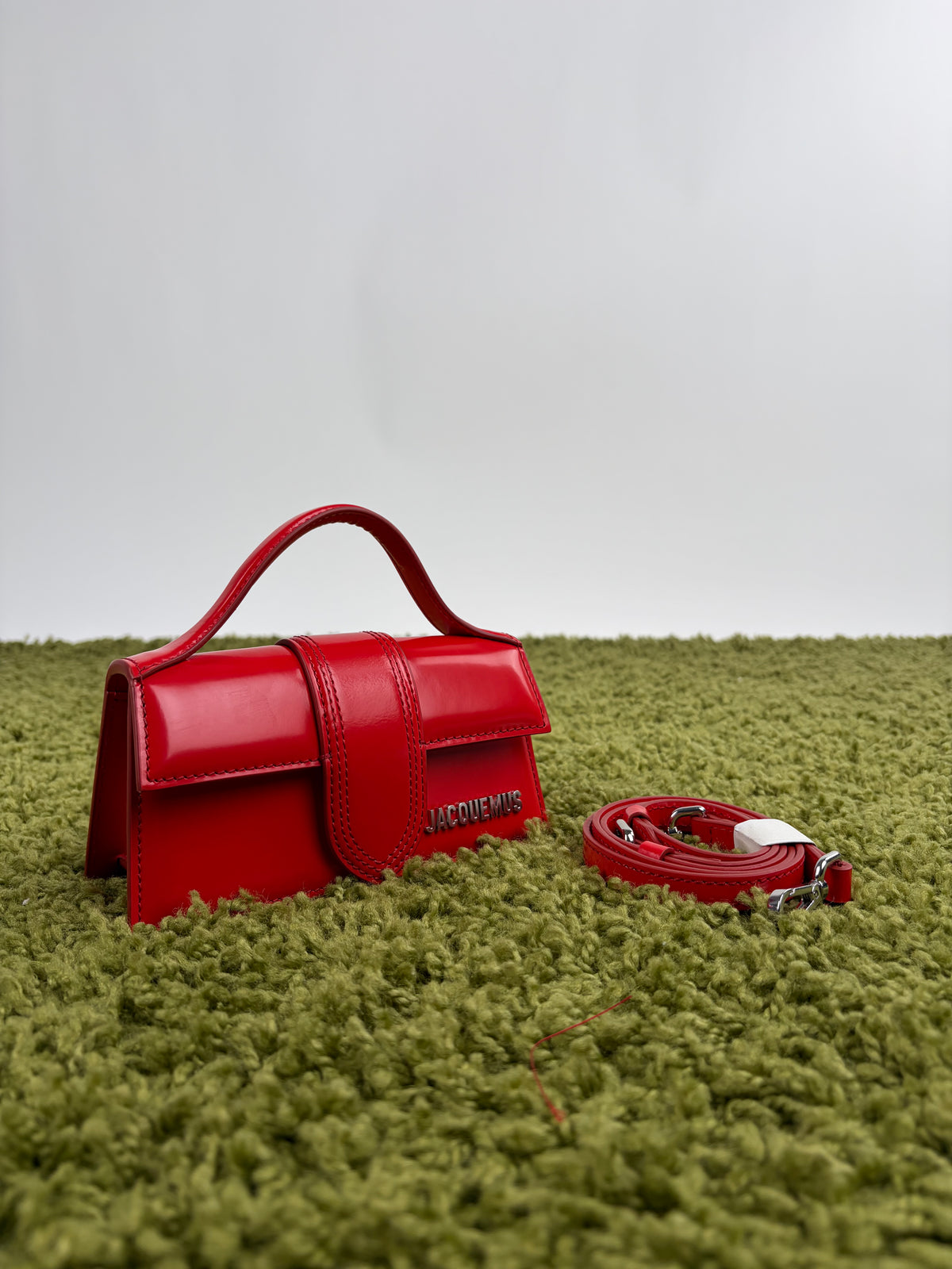 Borsa mini Jacquemus La grande Bambino rosso