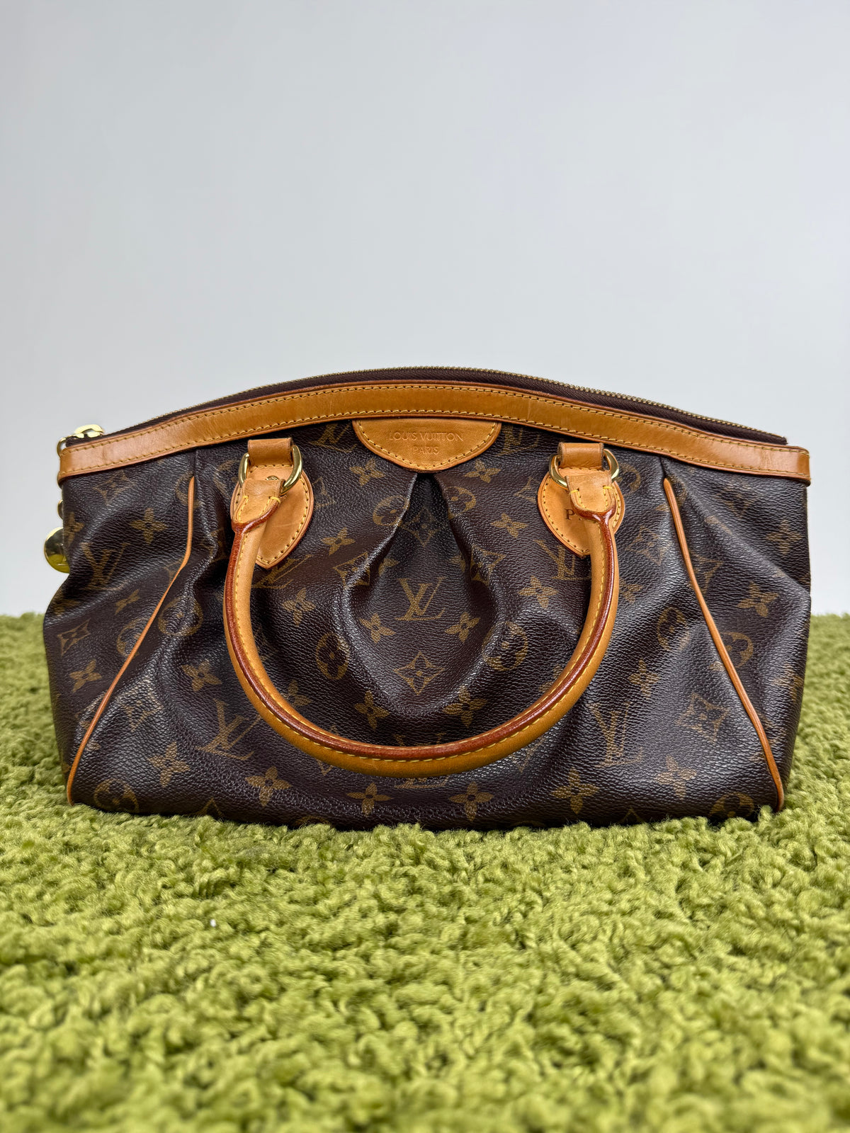 Borsa Louis Vuitton Tivoli in tela Monogram Marrone