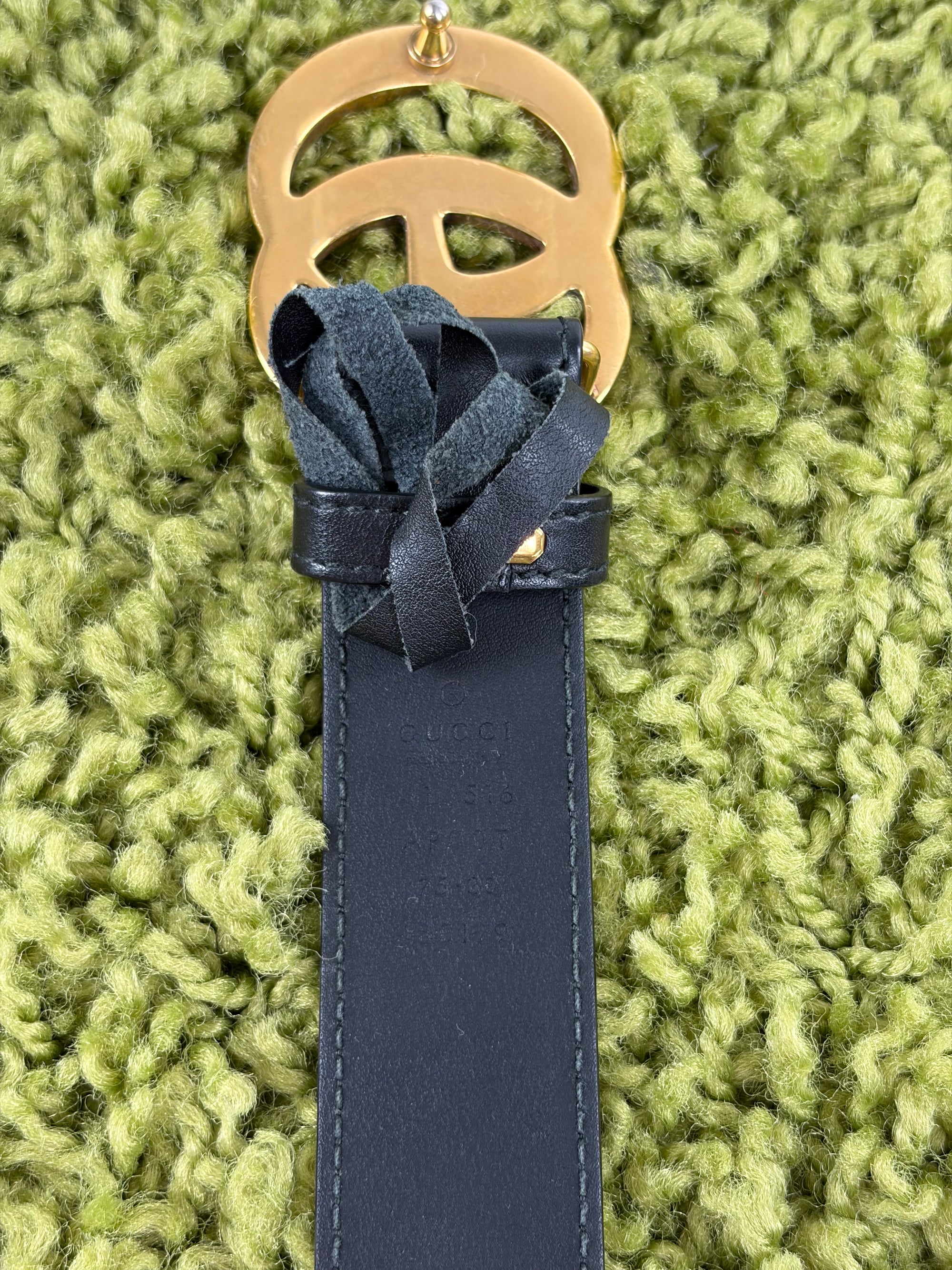 Cintura Gucci nera