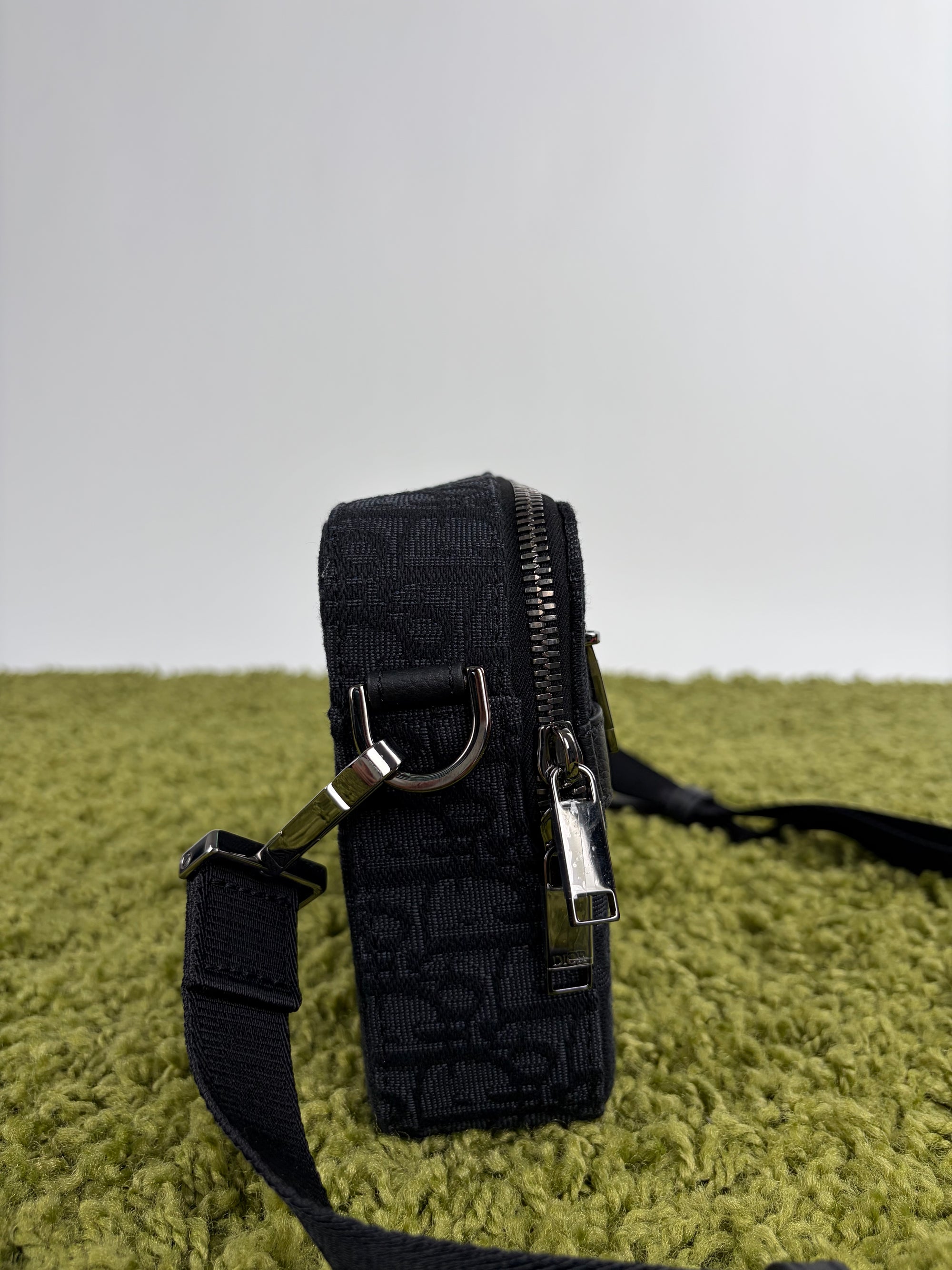 Borsello Dior monogram nero